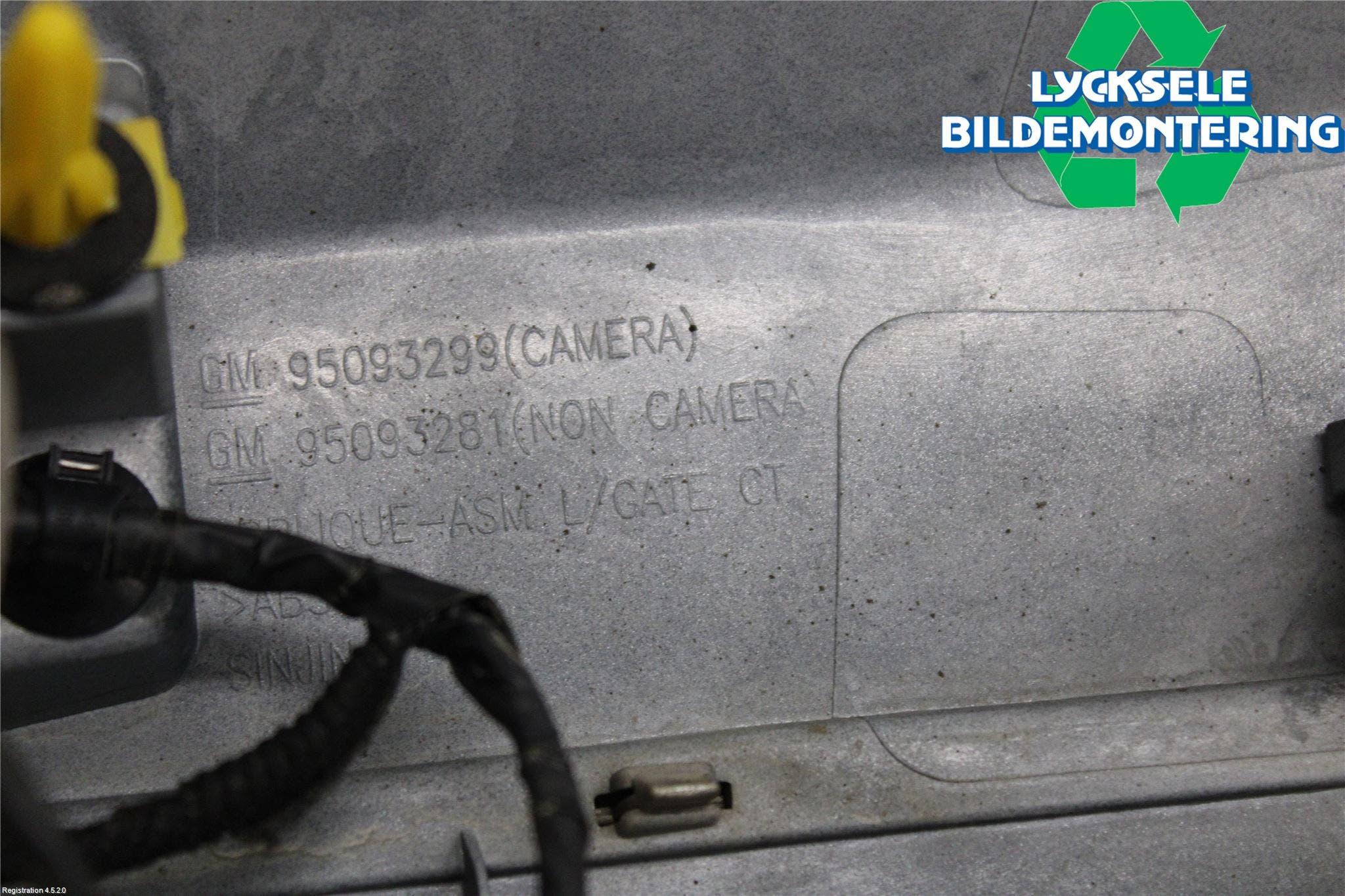 Opel MOKKA 13-20 List Bak-Baklucka