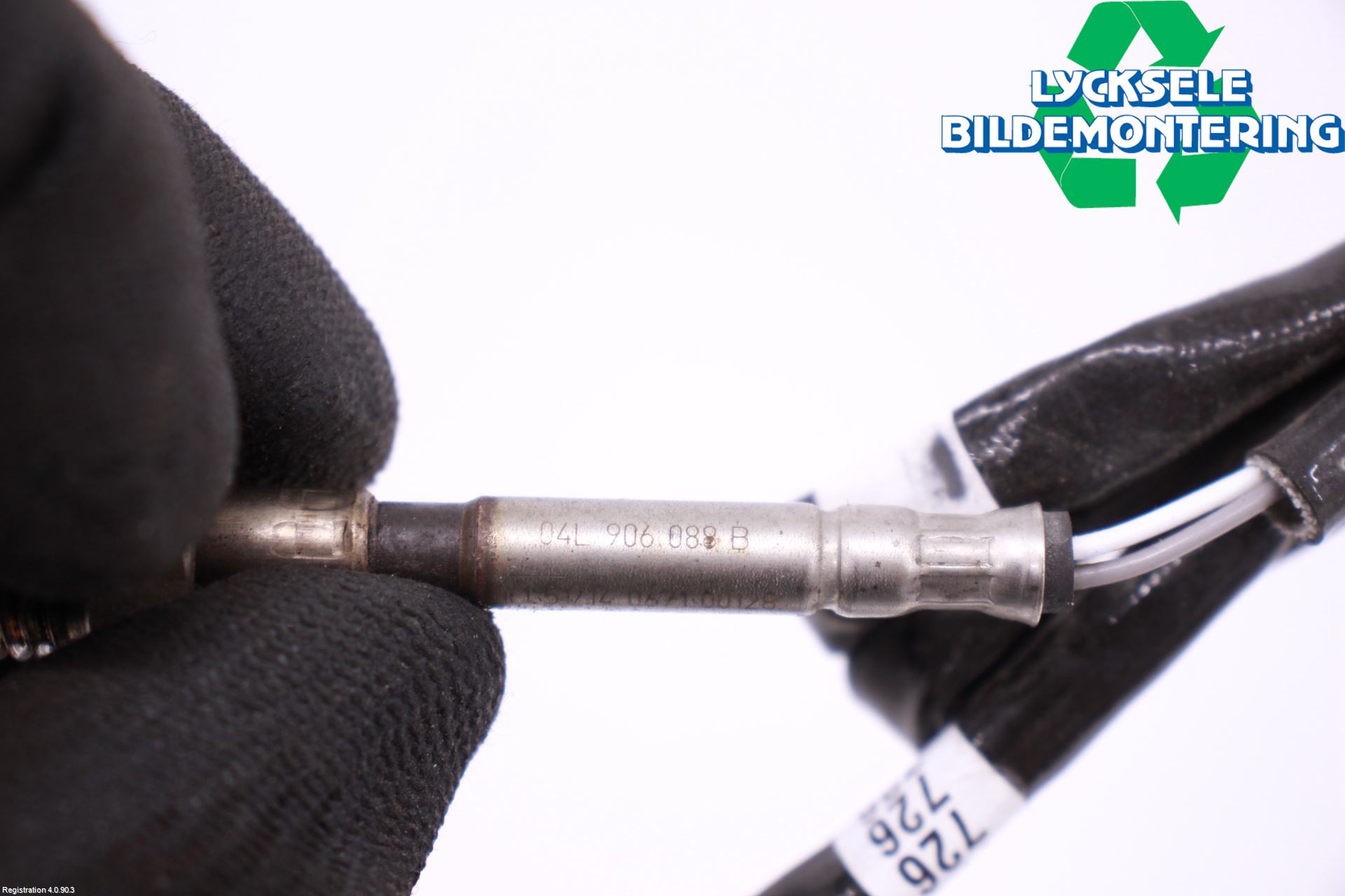 Volkswagen VW GOLF / E-GOLF VII 13-20 Givare Temp-Tryck Avgas