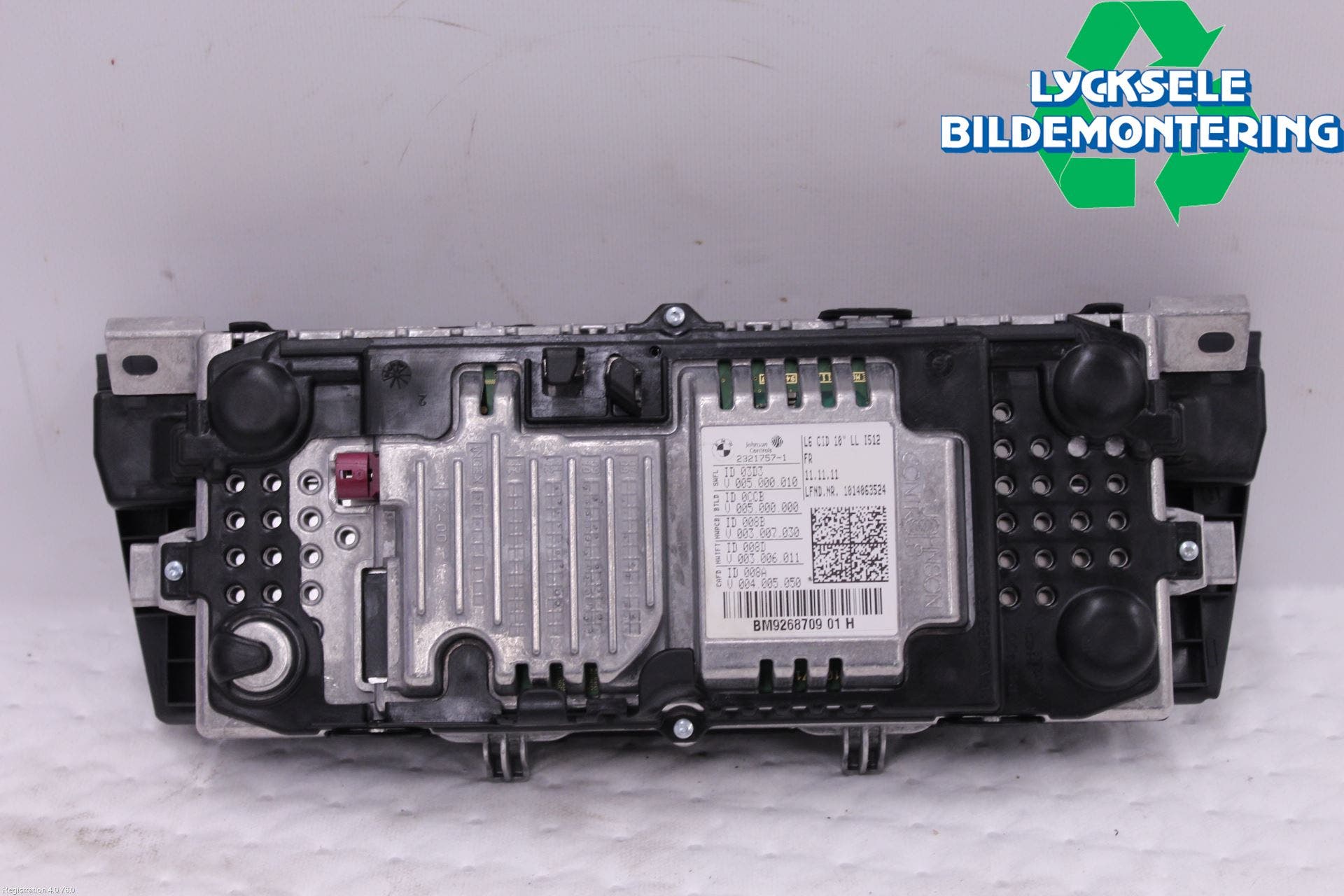 BMW 7 F01/02/03/04 09-15 Bildskärm