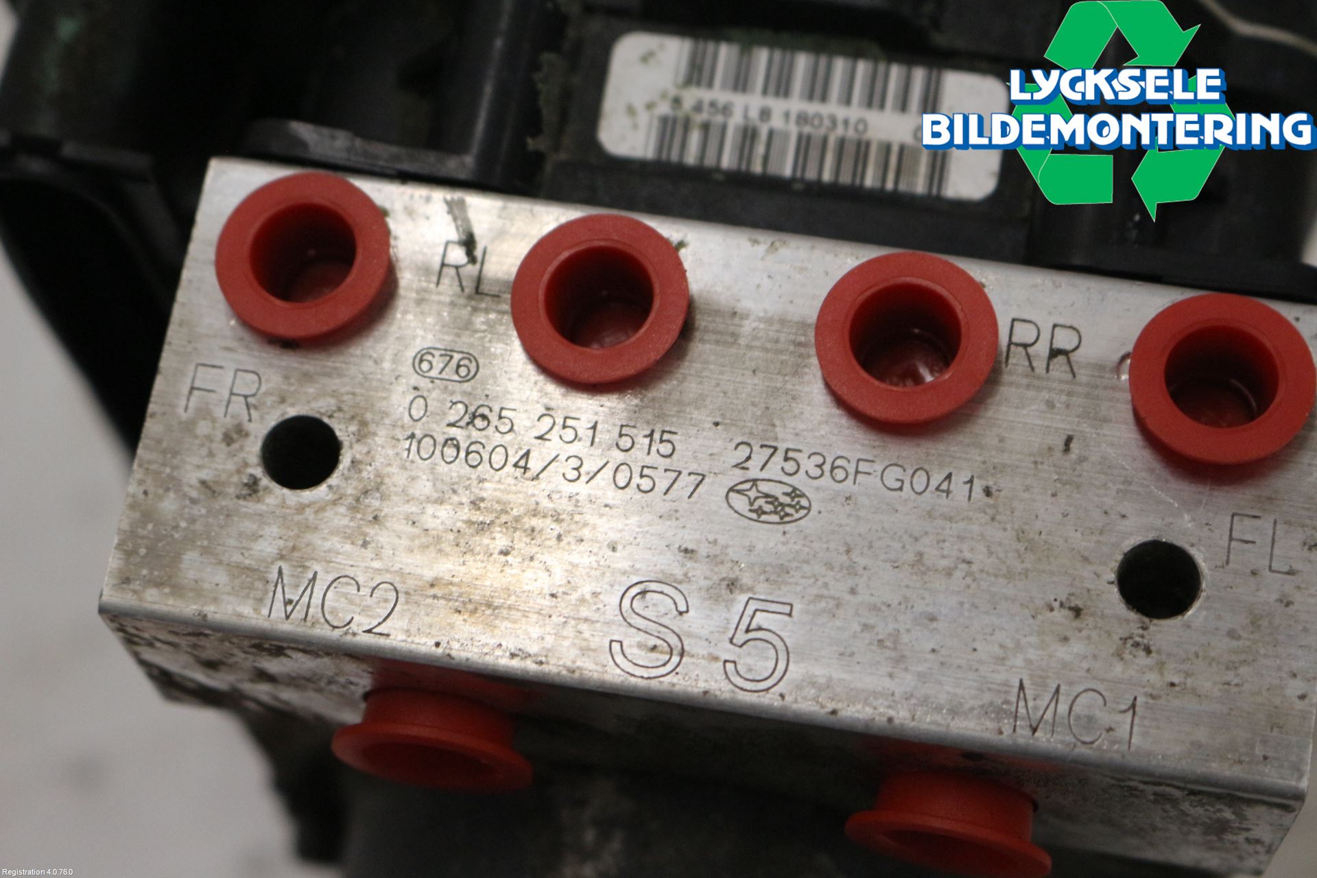 Subaru IMPREZA III 08-11 Abs Hydraulaggregat