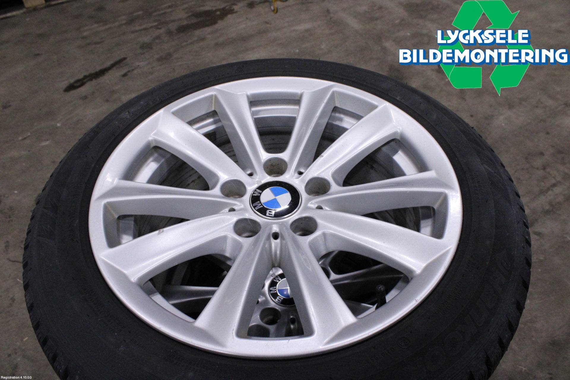 BMW 5 E60/61 Sed/Tou 02-10 Vinterdäck Alumfälg 4St