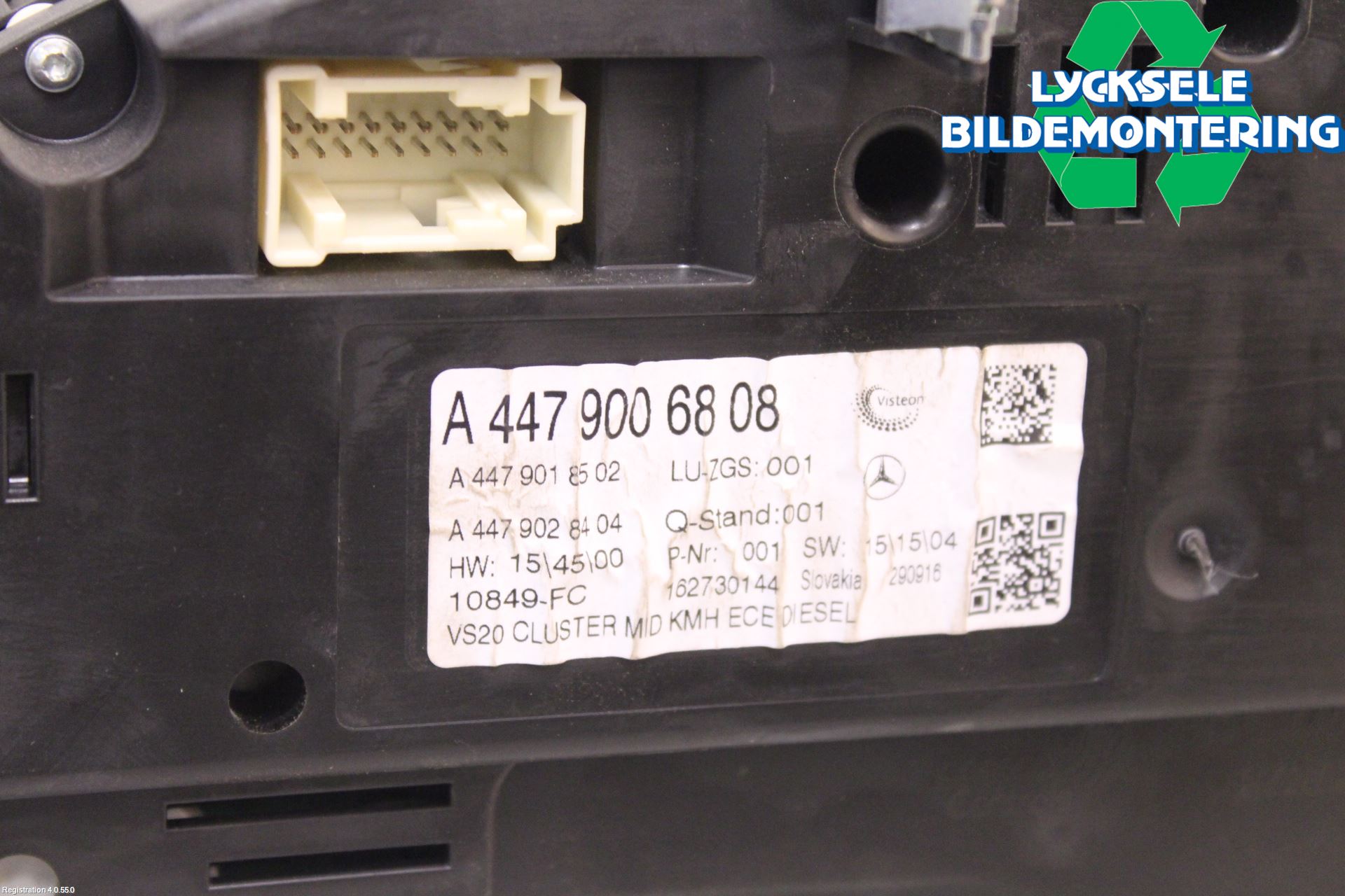 Mercedes-Benz MB VITO/V-KLASS (W640,W447,W448) 14- Instrument Komb