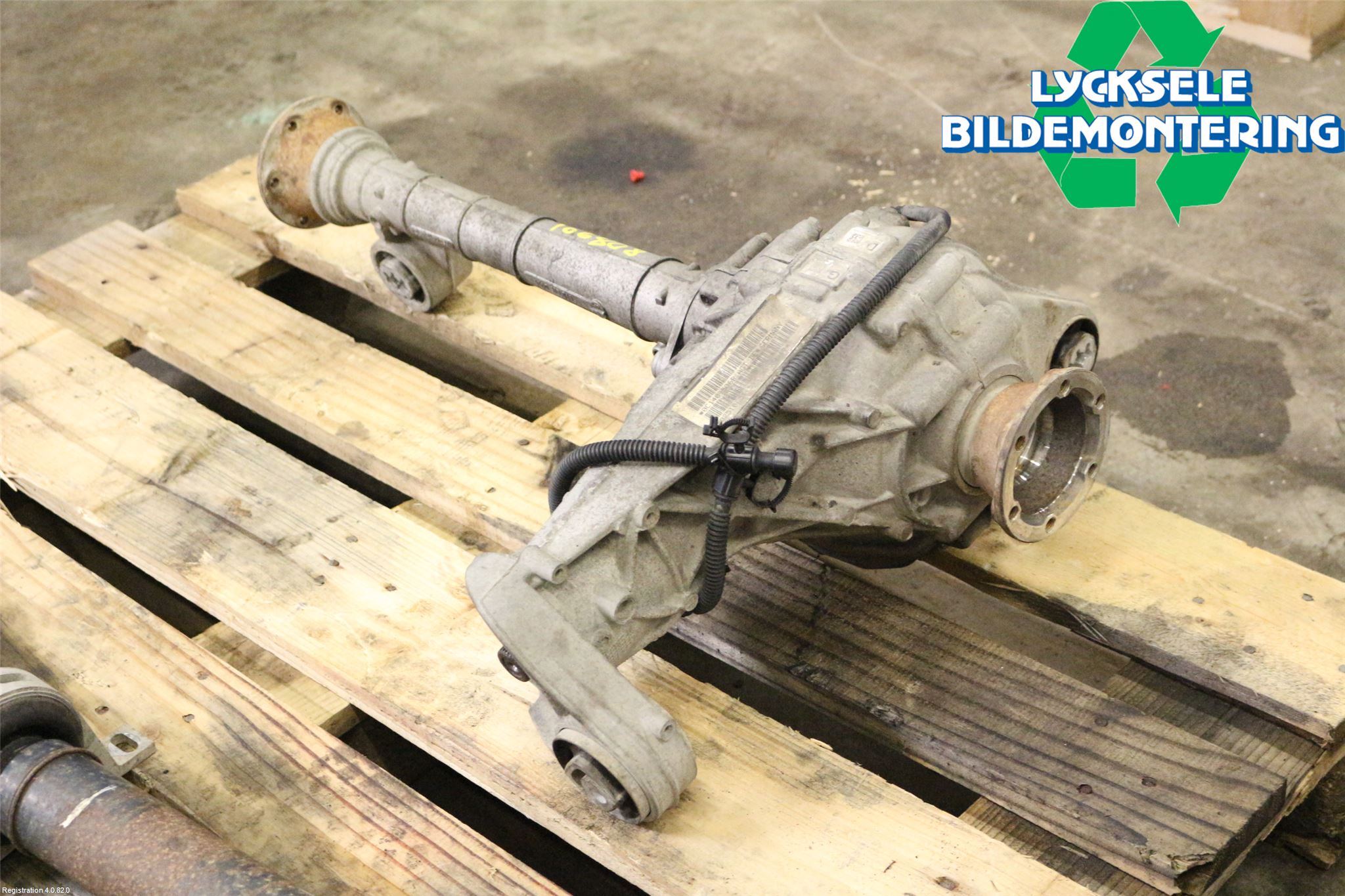 Volkswagen VW AMAROK 2H 10-22 Framvagn Diffrential