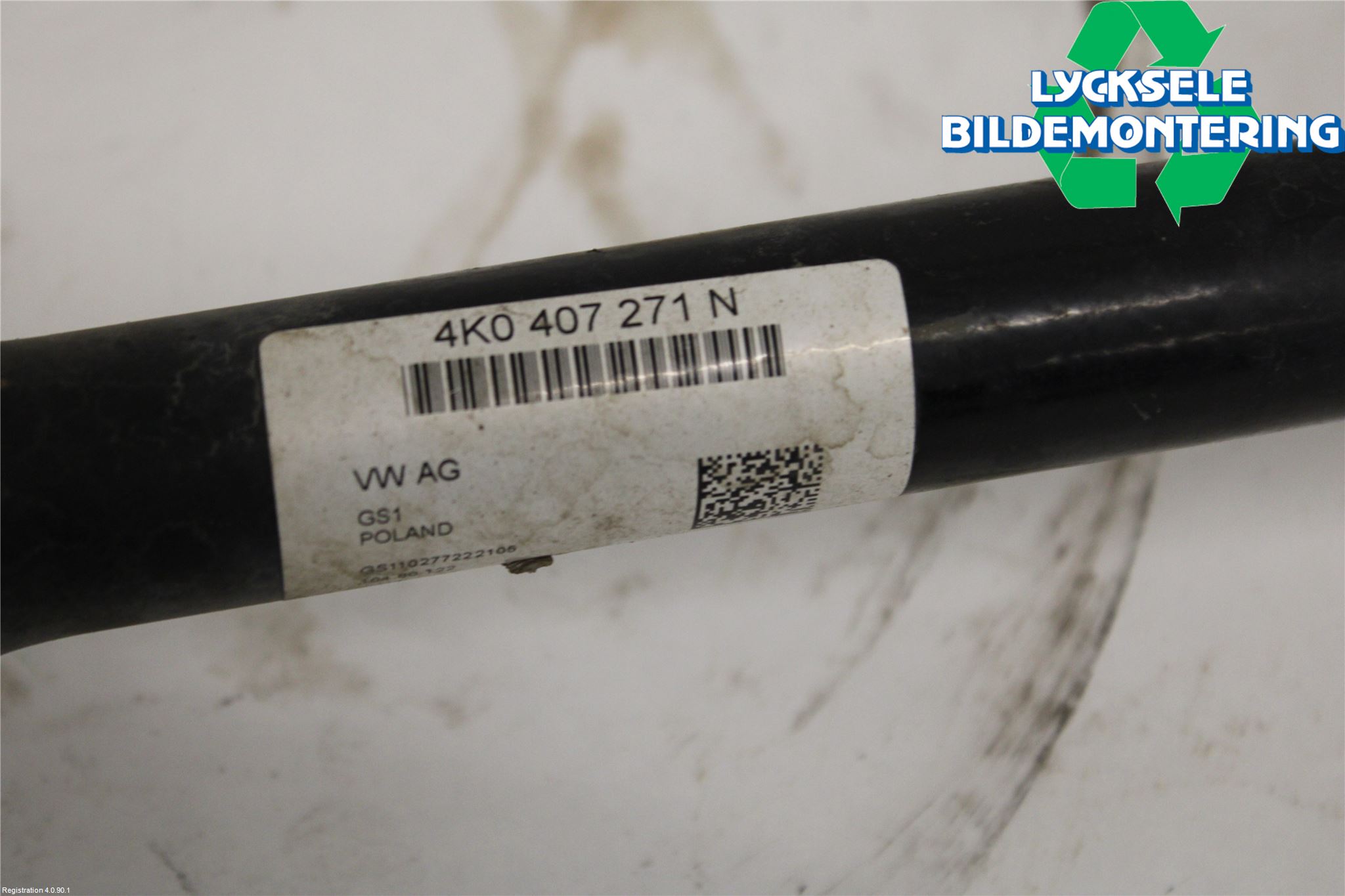 Audi A6 F2/C8 19- Drivaxel Fram Vänster