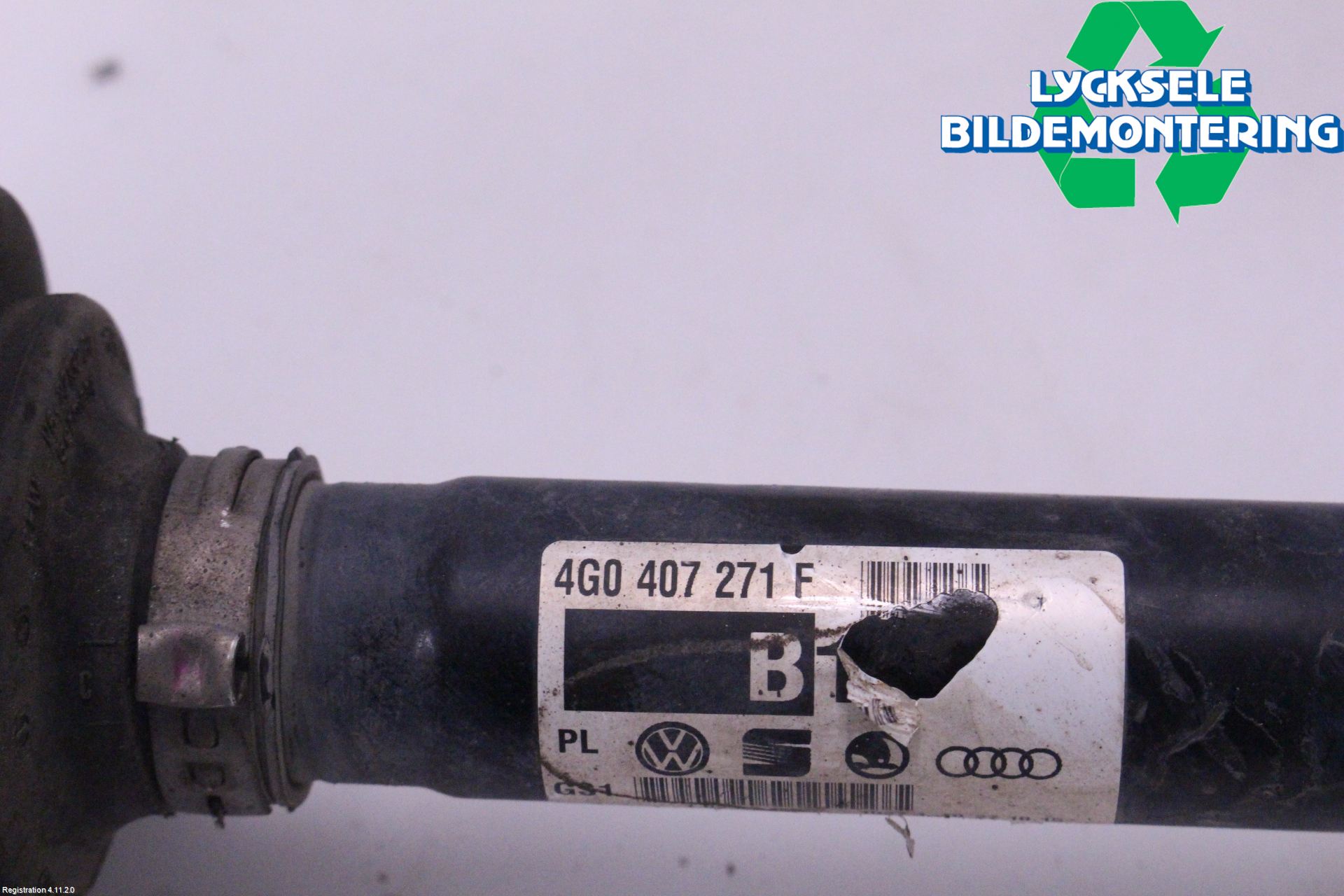 Audi A6 ALLROAD 12-18 Drivaxel Fram Höger