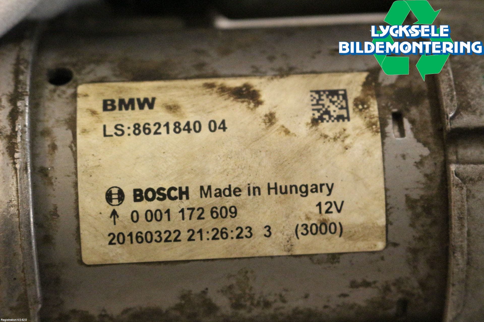 BMW 4 F36 Gran Coupé 14-20 Startmotor