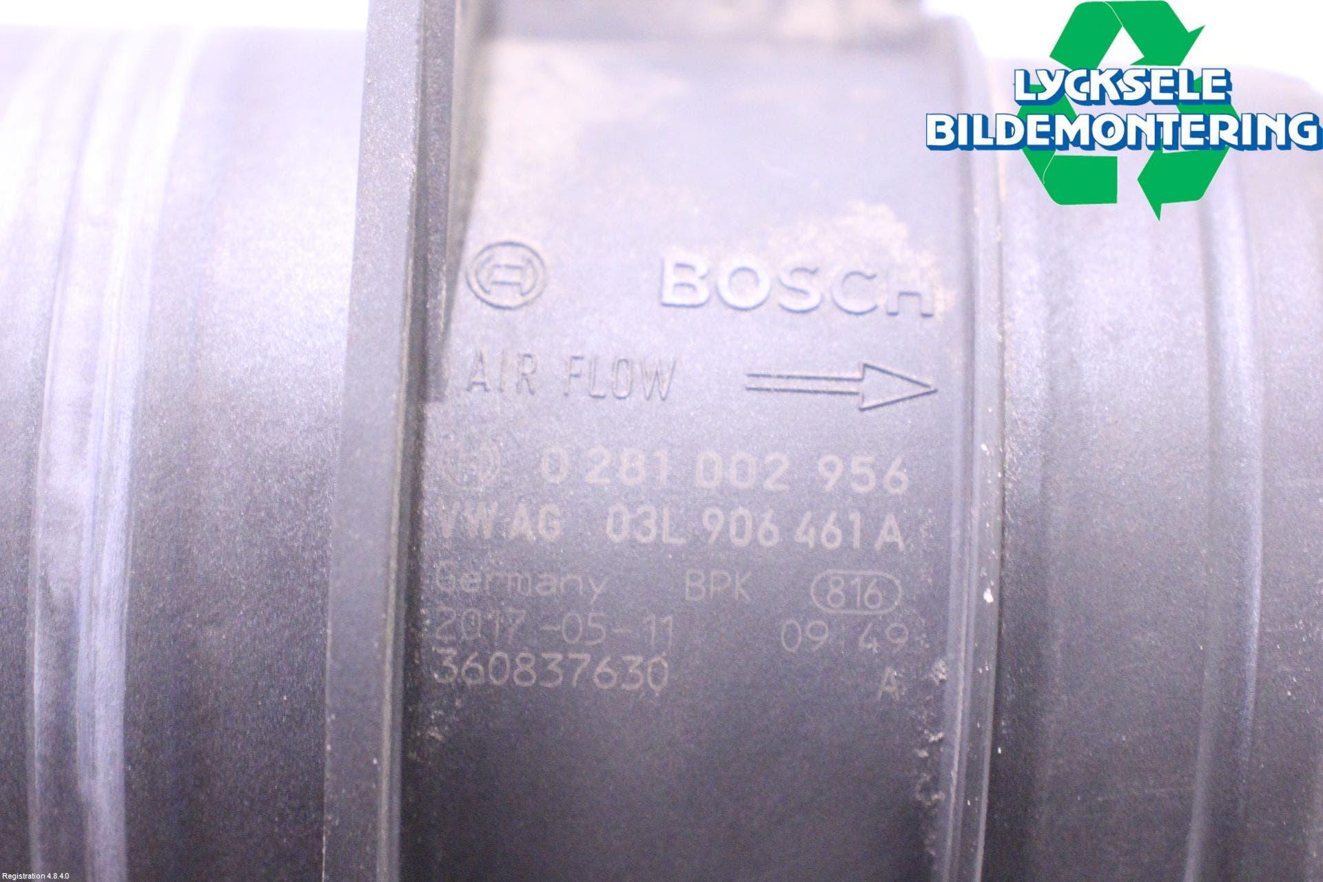 Skoda KODIAQ 17-24 Injluftmassamätare