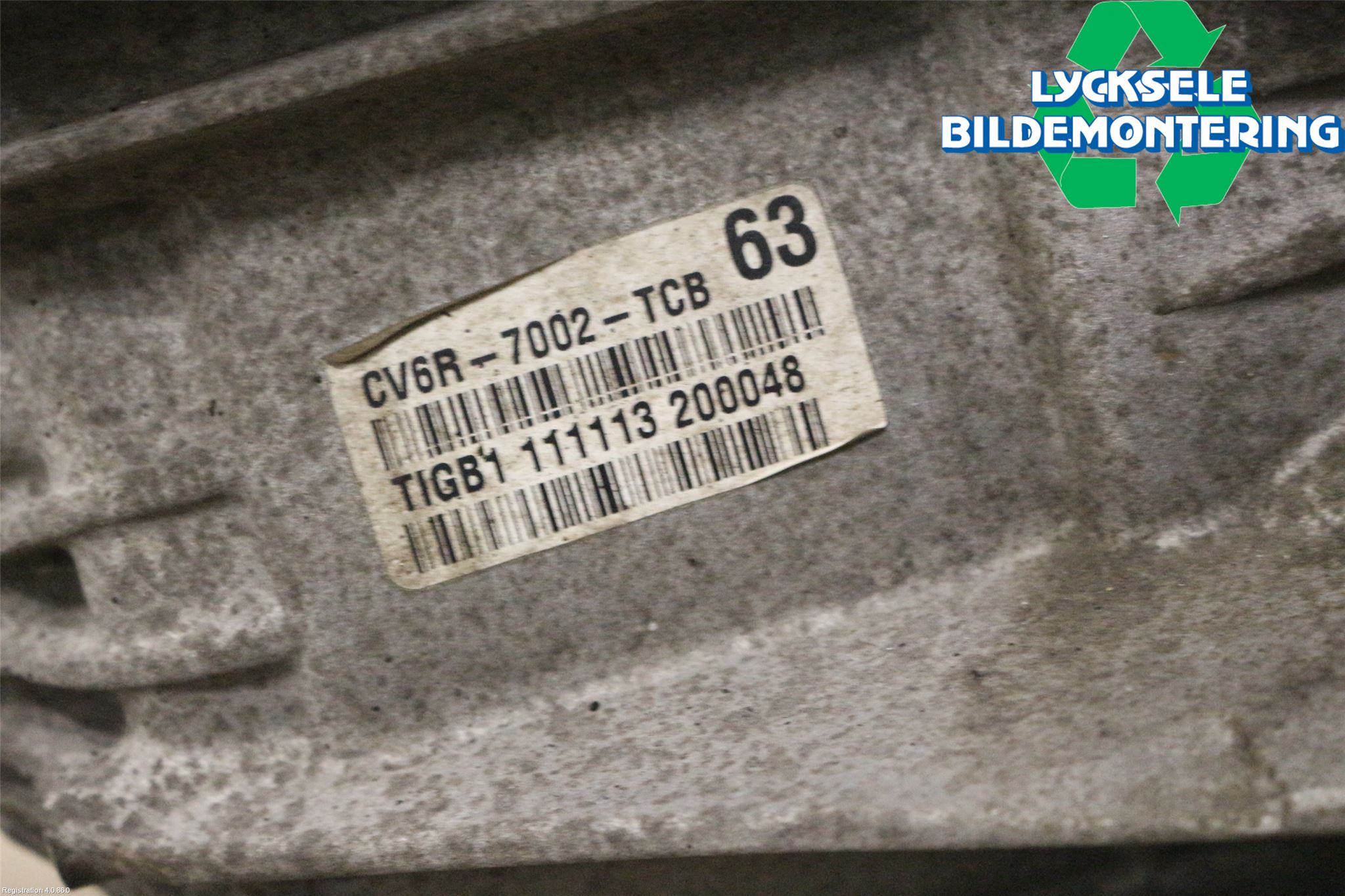 Ford KUGA 13-16 Växellåda Man 6 Vxl