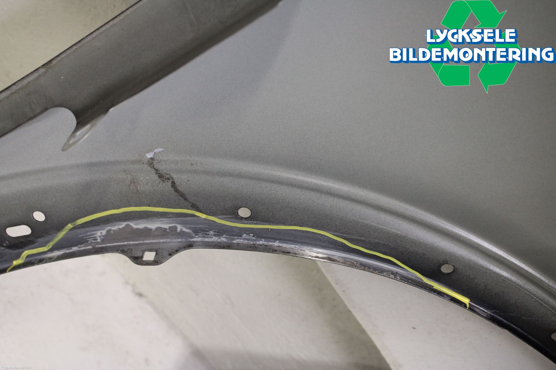 Volvo C30 07-10 Skärm Fram Vänster