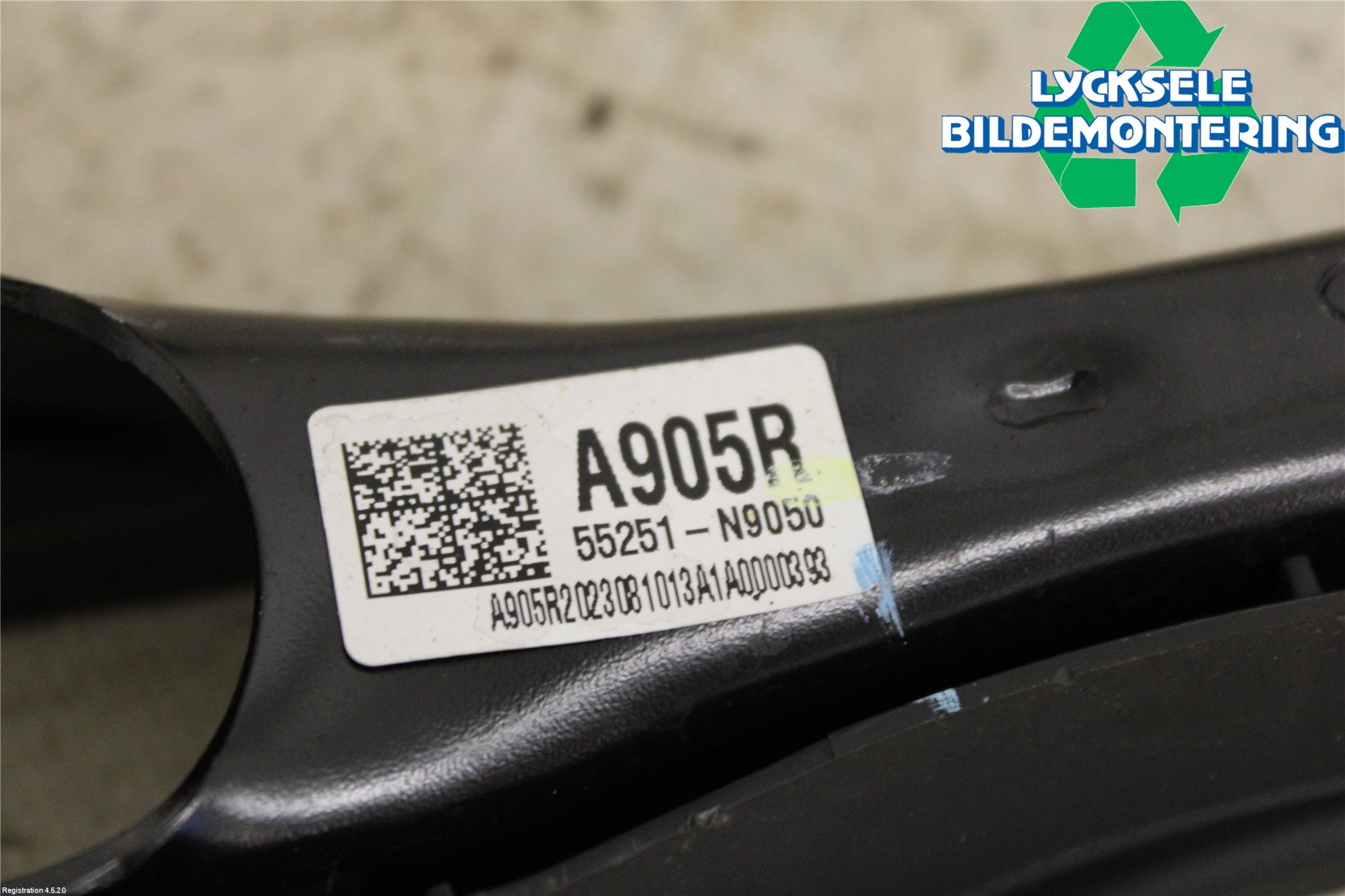 Hyundai TUCSON 05- Bärarm Bak Höger