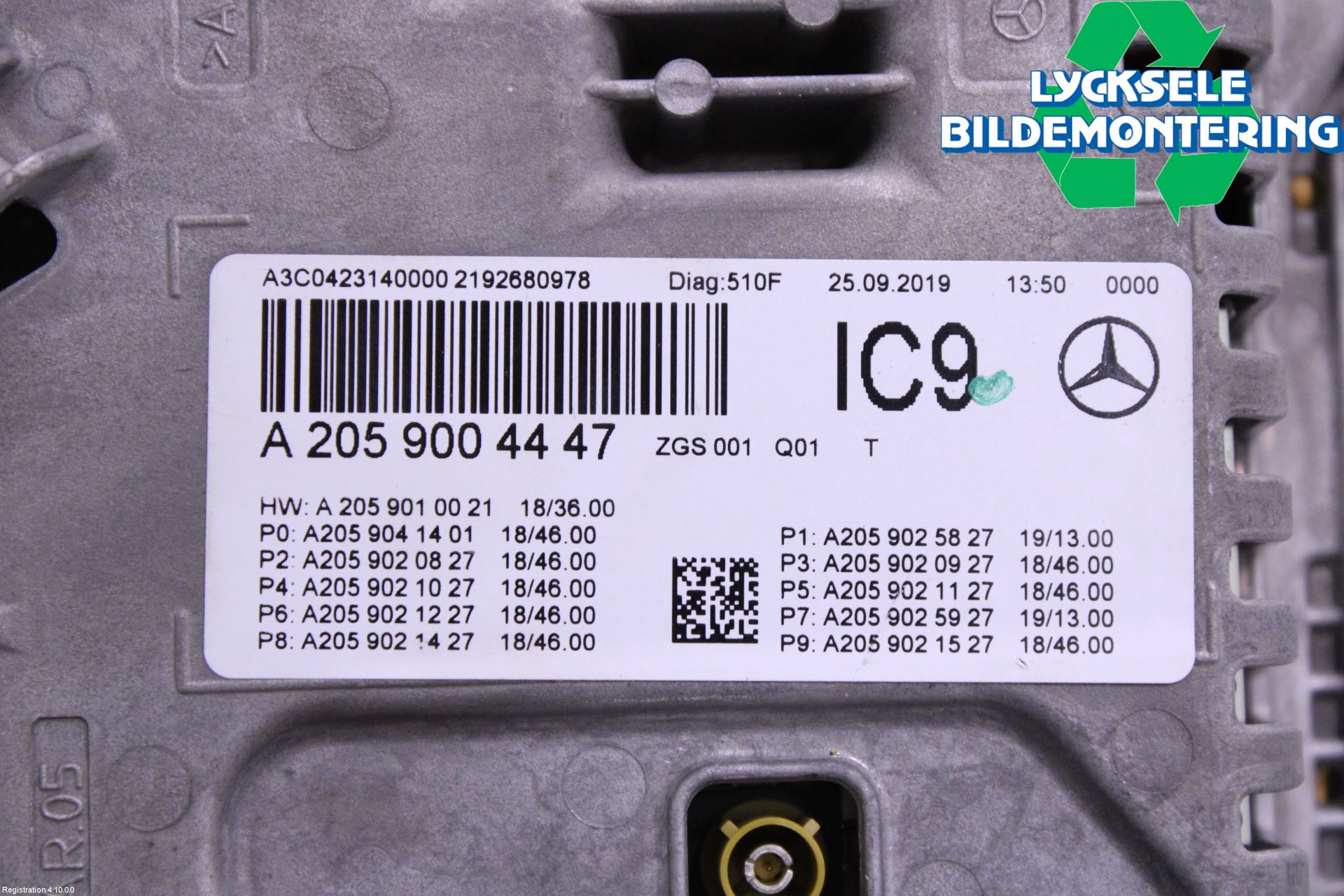 Mercedes-Benz MB GLC-KLASS (X253/C253) 15-22 Instrument Komb