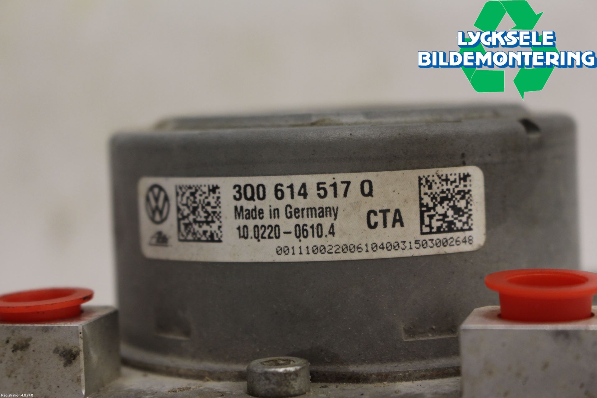 Volkswagen VW GOLF / E-GOLF VII 13-20 Abs Hydraulaggregat