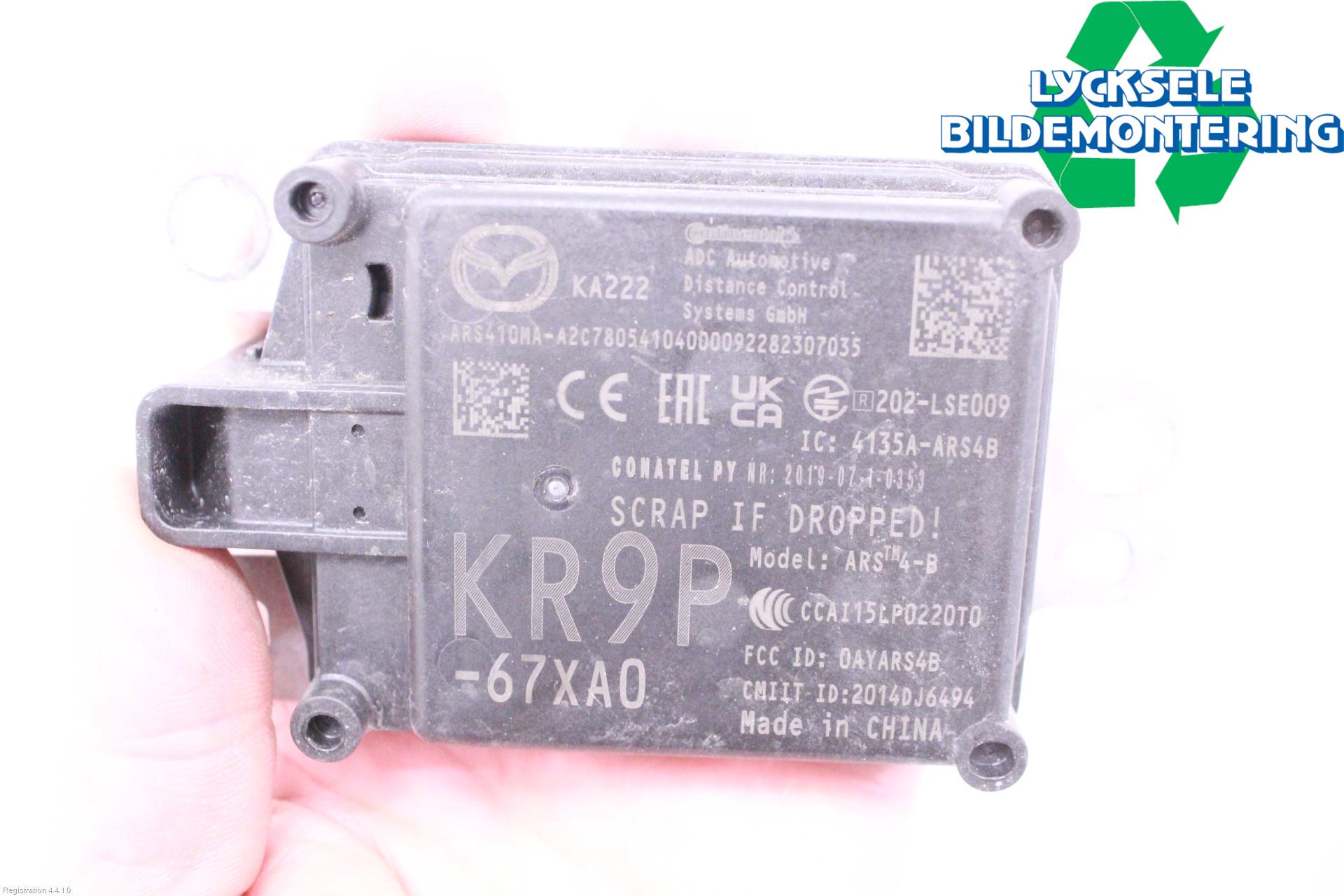 Mazda CX-60 22- Sensor Adaptiv Farthållare