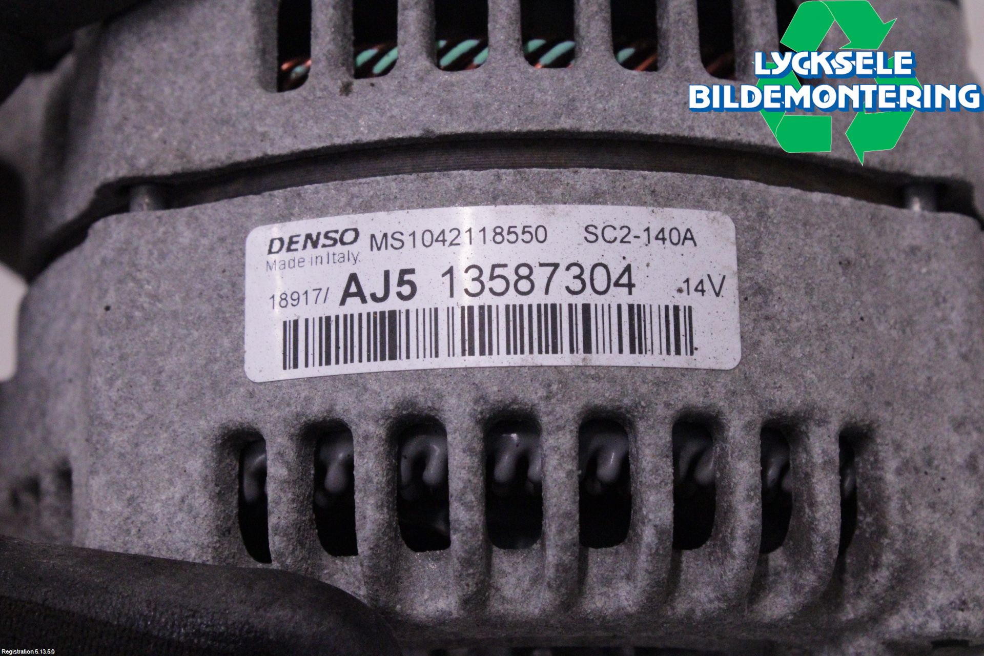 Opel ASTRA K 16-22 Generator