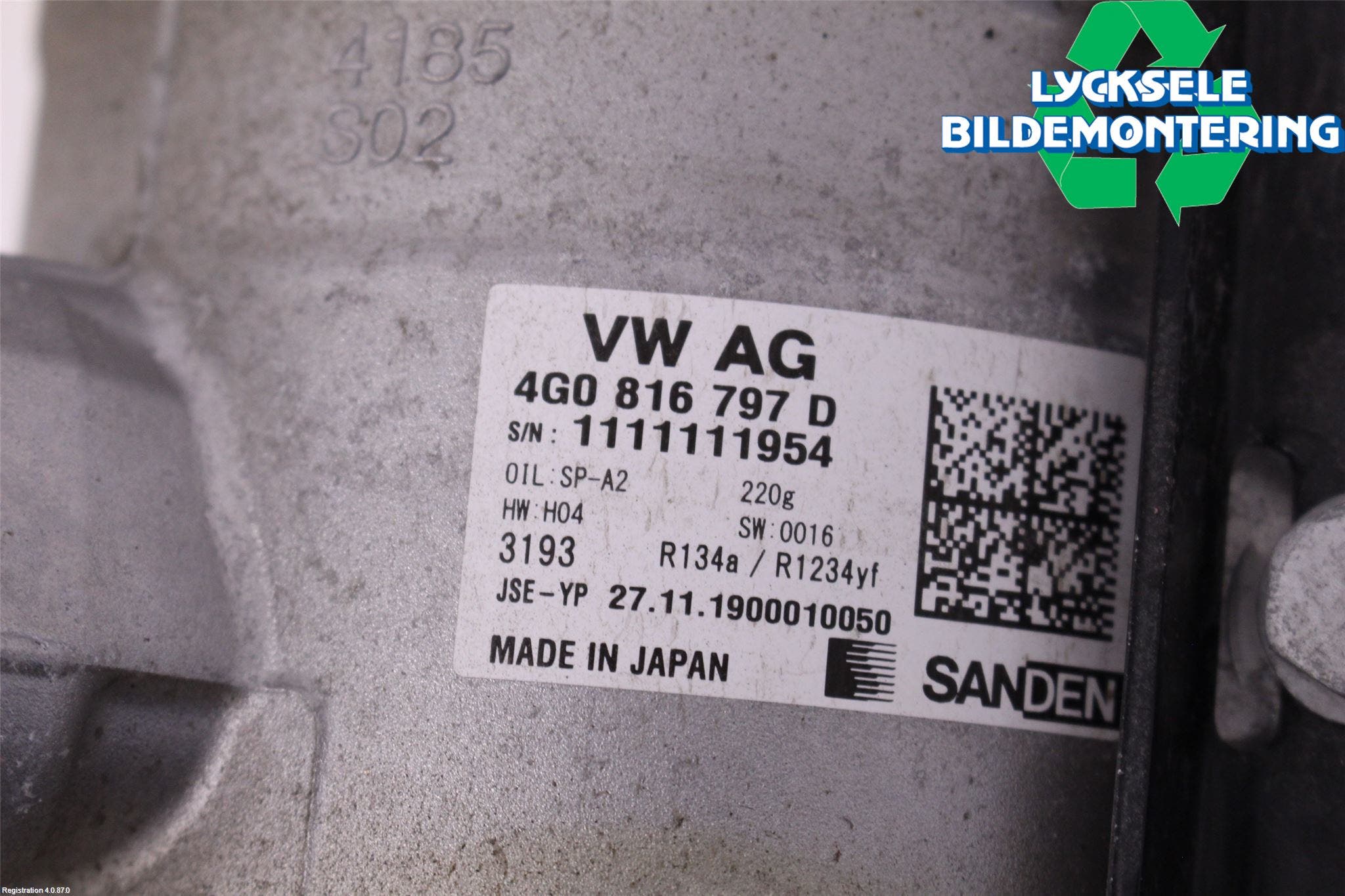 Audi E-TRON, S GE 19- Ac Kompressor