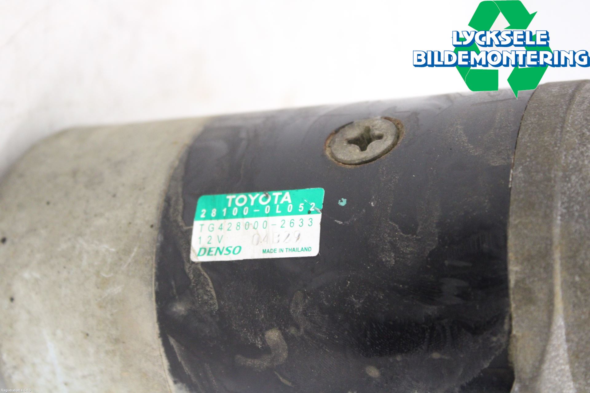 Toyota HILUX 16- Startmotor Diesel