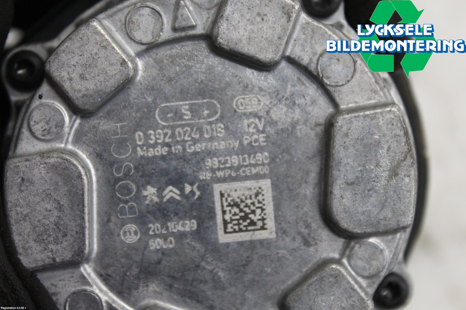 Peugeot 508 19- Vattenpump