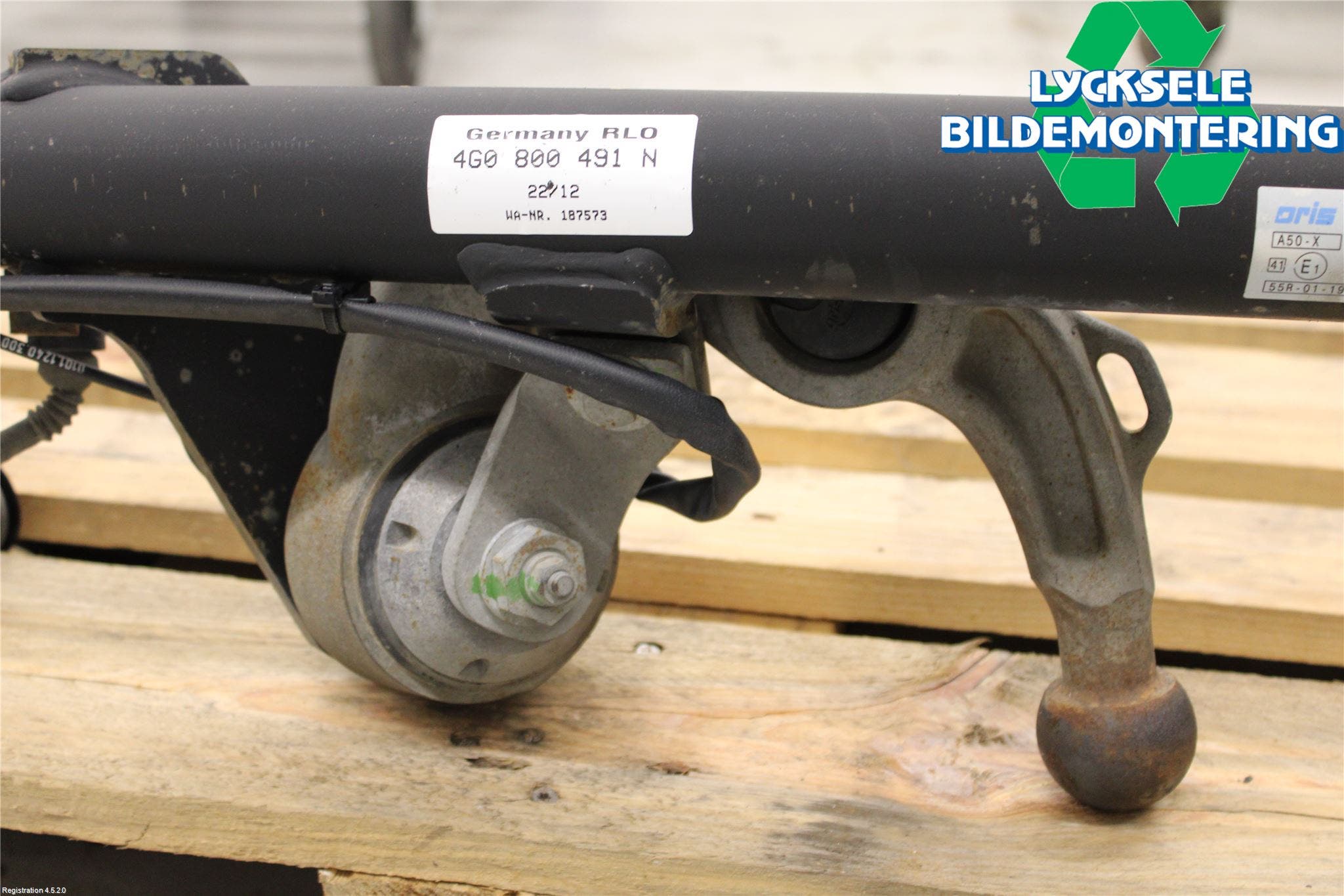 Audi A6/S6 4G 11-18 Dragkrok