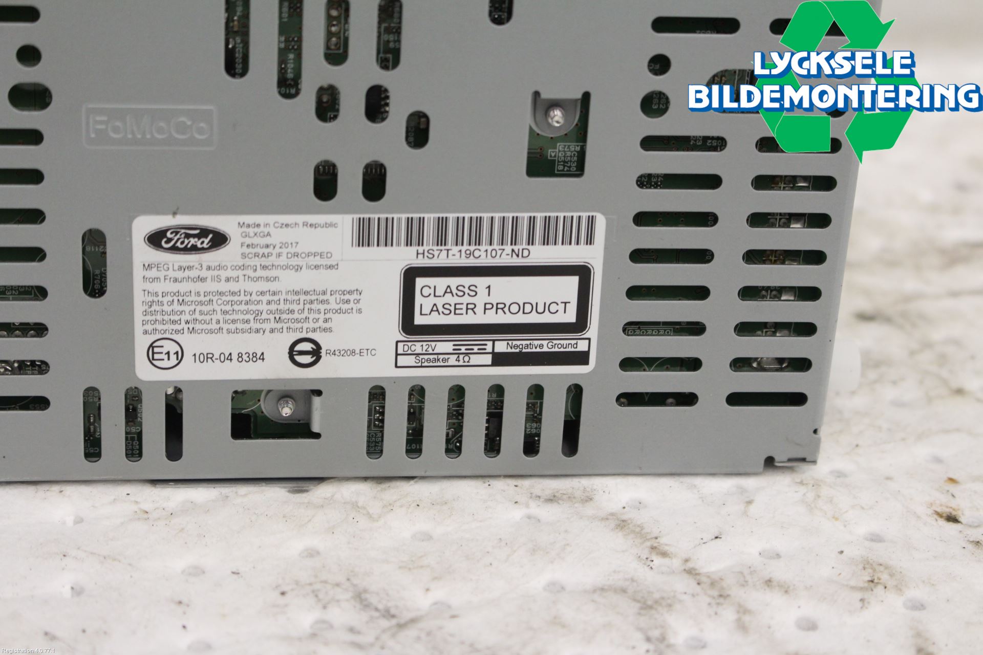 Ford MONDEO 15-22 Cd Radio - Multimediapanel