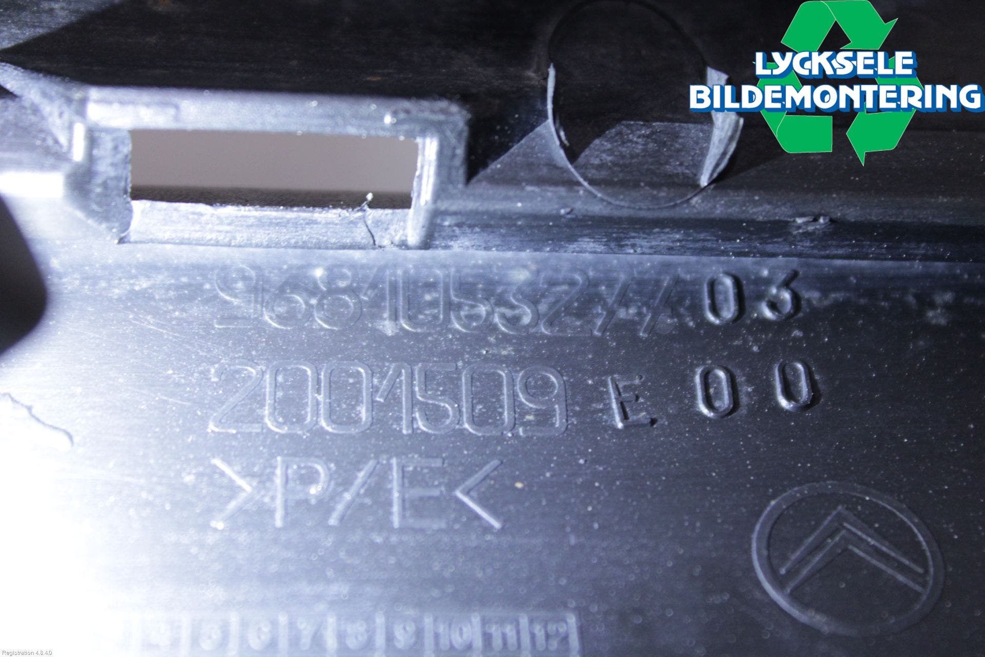 Citroen C5 08-17 Stötfångardel Fram Hö