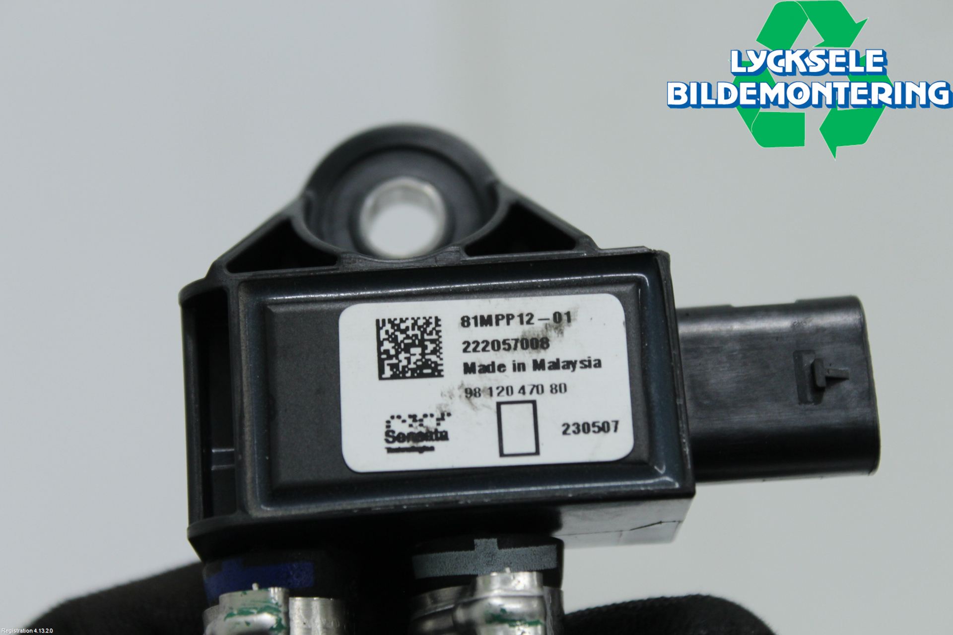 Peugeot 2008/E-2008 20- Givare Temp-Tryck Avgas