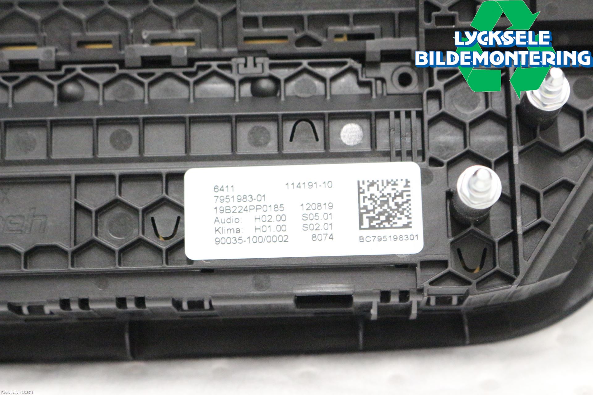 BMW X3 G01 18- Ac Styrenhet Ac Manöveren