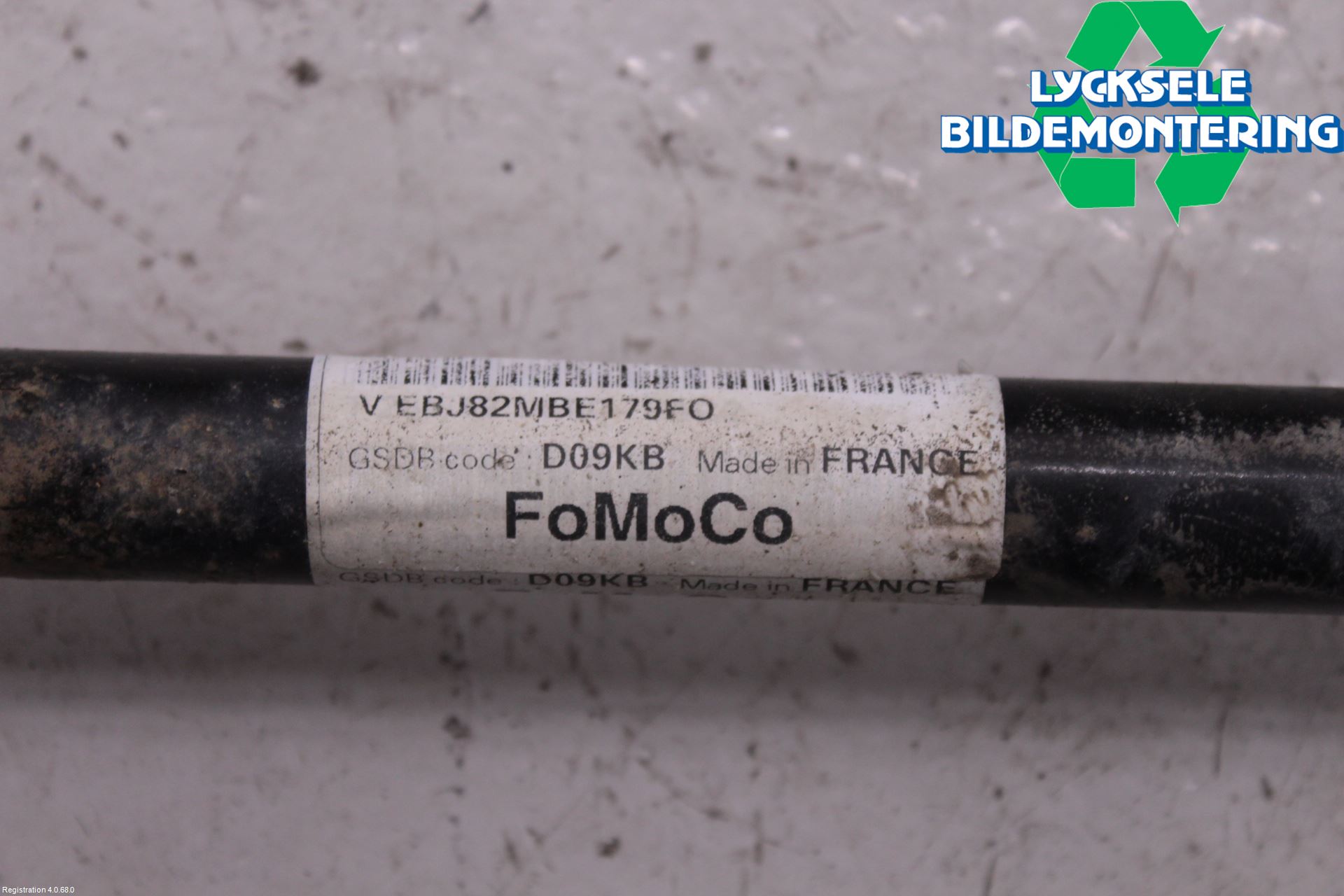 Ford KUGA 08-12 Drivaxel Bak Höger