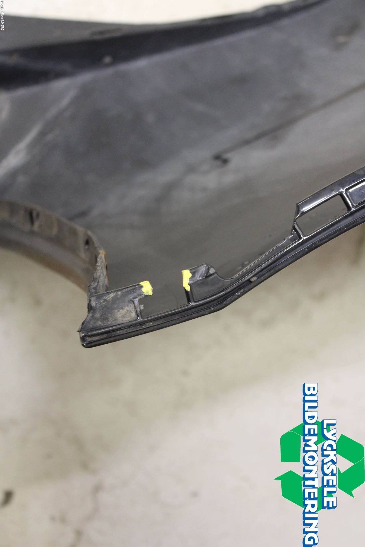 Volvo S60 11-13 Stötfångarbeklädnad Bak