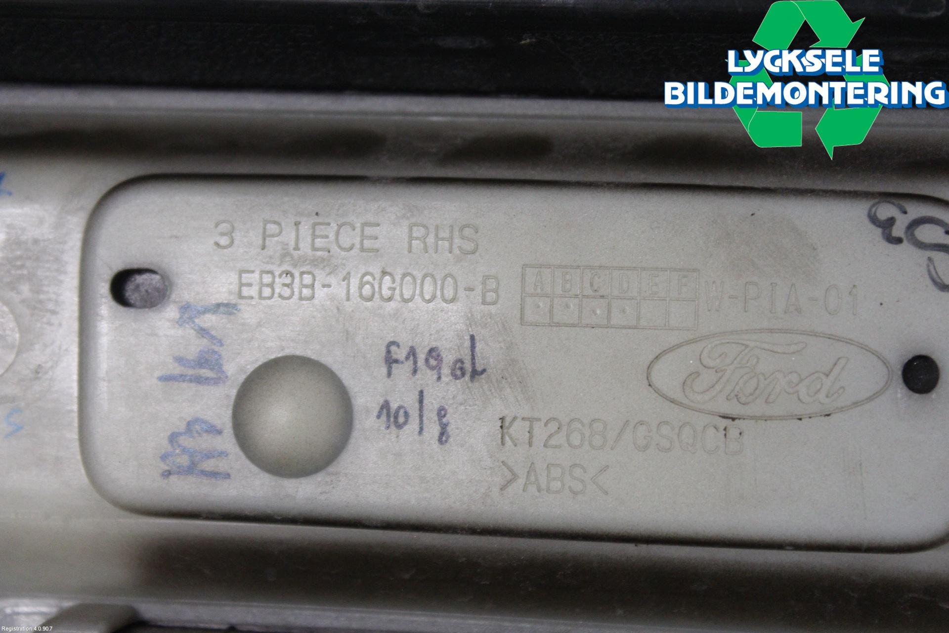 Alfa FORD RANGER 22- List Framskärm Hö