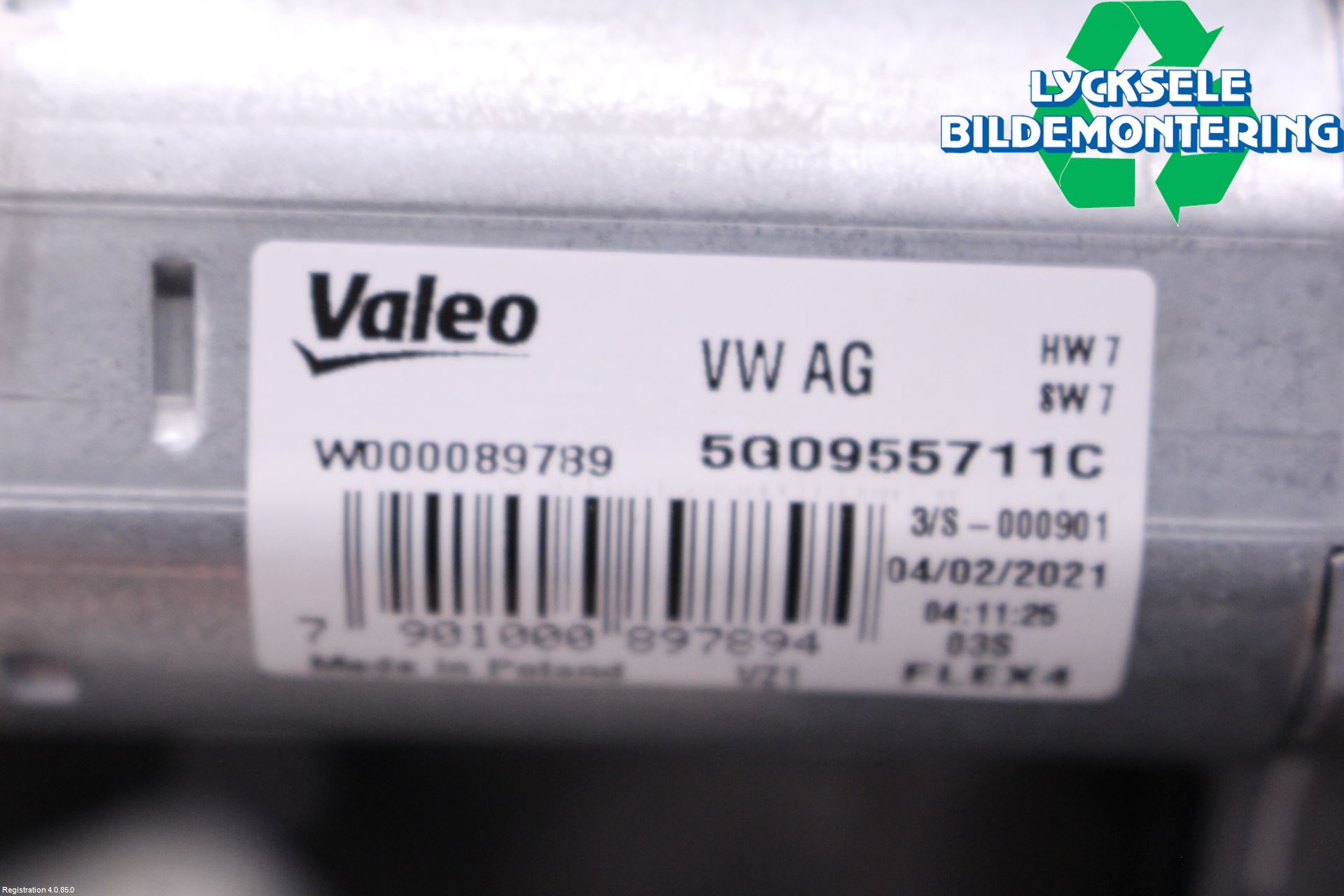 Seat IBIZA V 21- Torkarmotor Baklucka