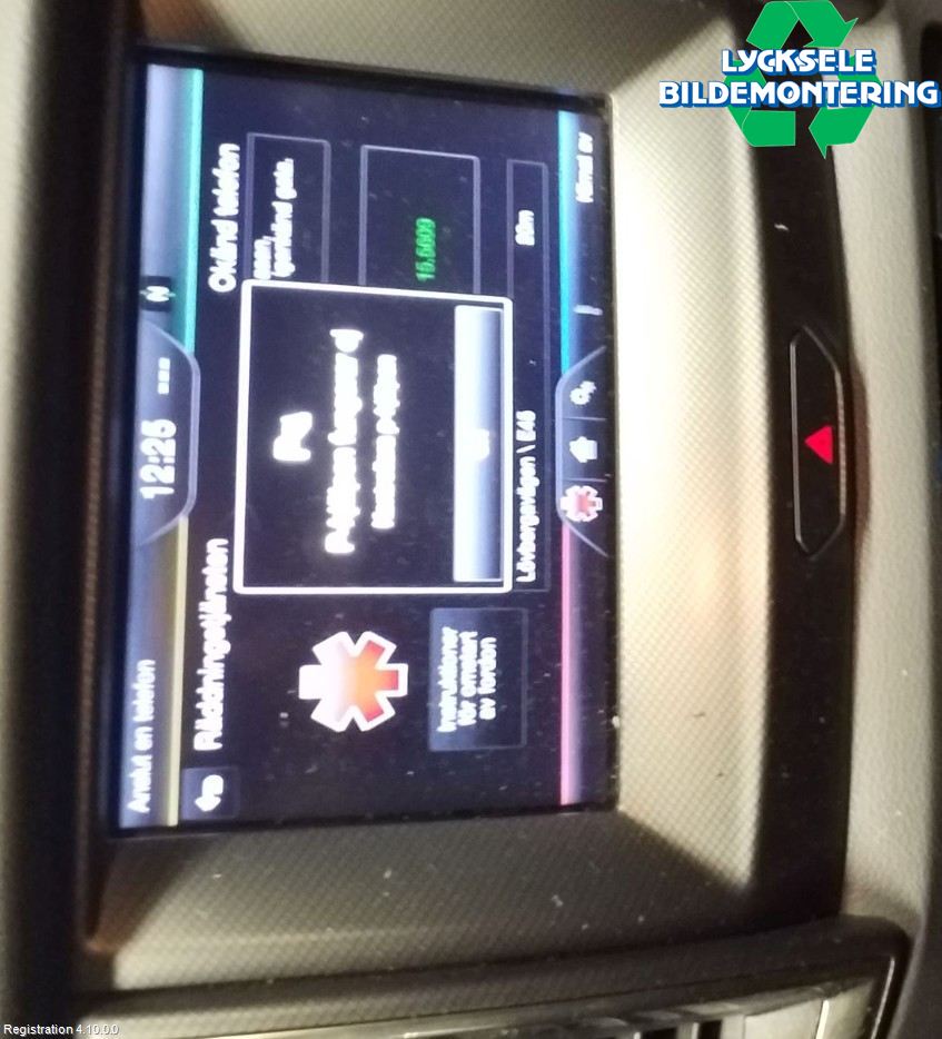 Ford RANGER EU 12-23 Bildskärm