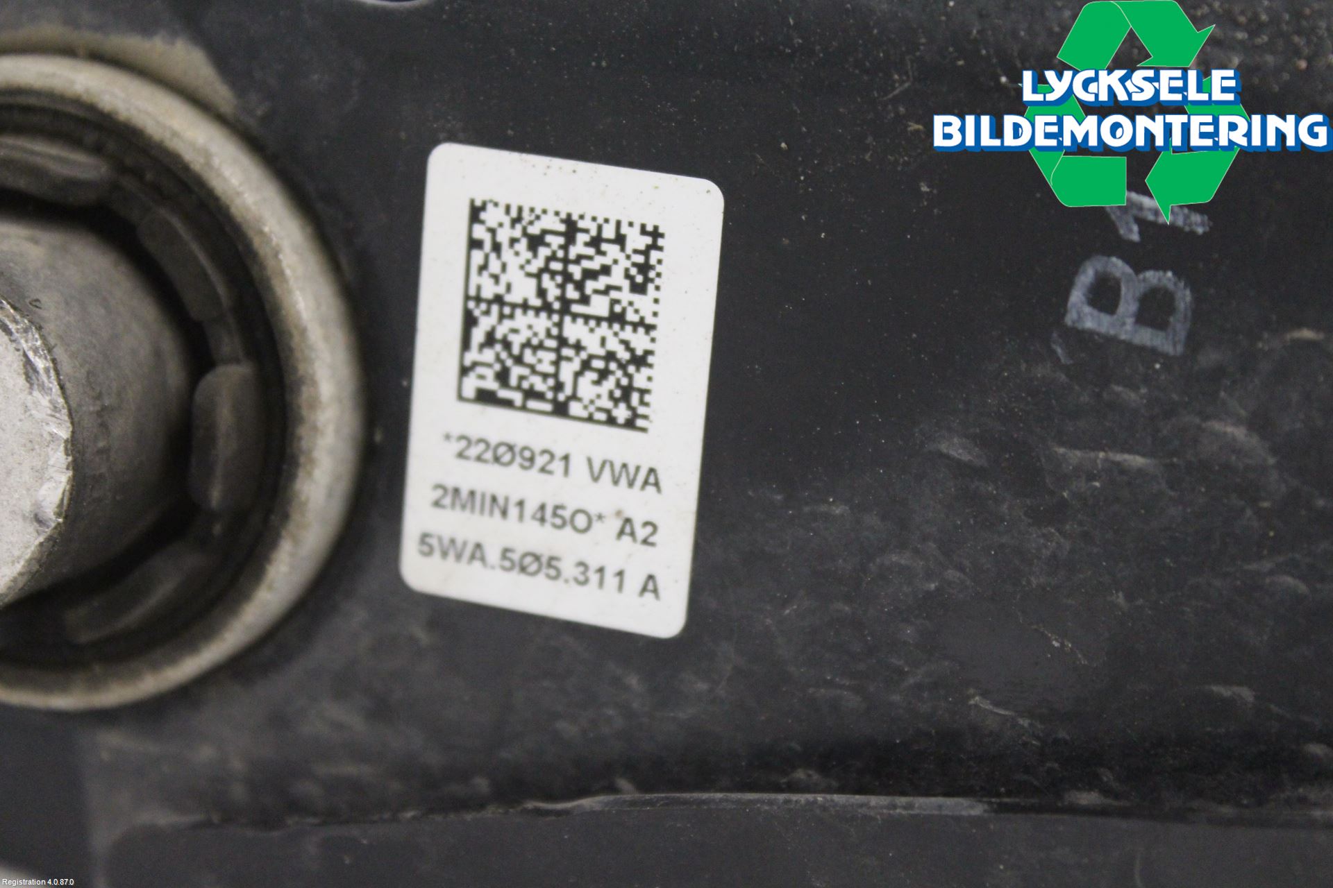 Volkswagen VW GOLF / E-GOLF VIII 20- Bärarm Bak Vänster