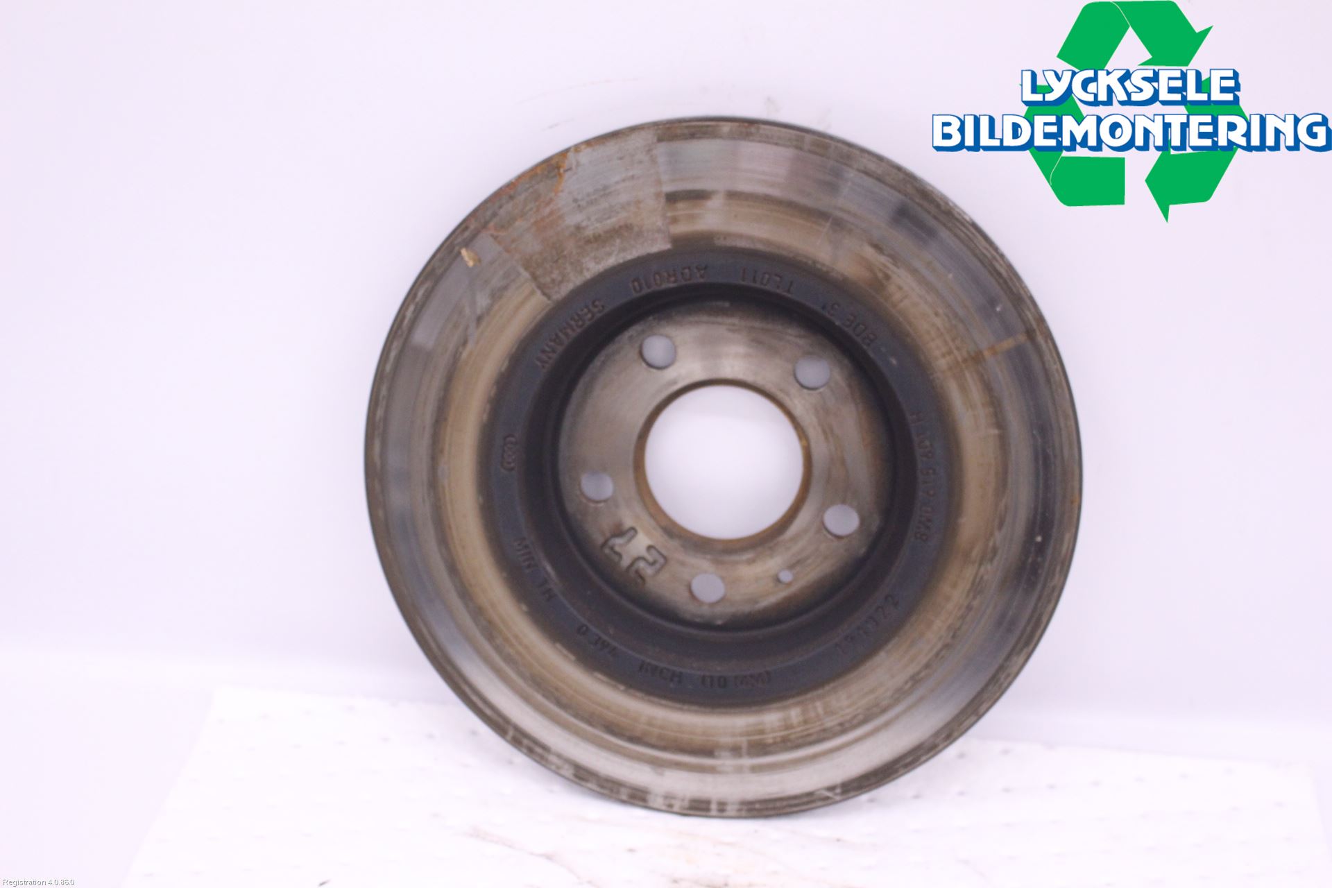 Audi A4/S4 B9 20- Bromsskiva Bak