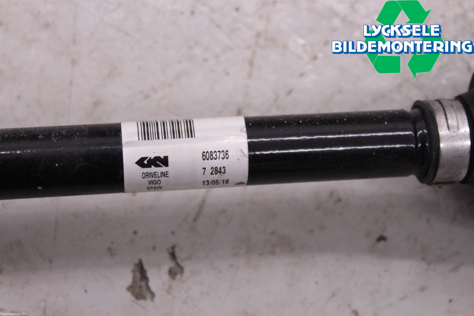 Opel CORSA D 07-14 Drivaxel Fram Höger