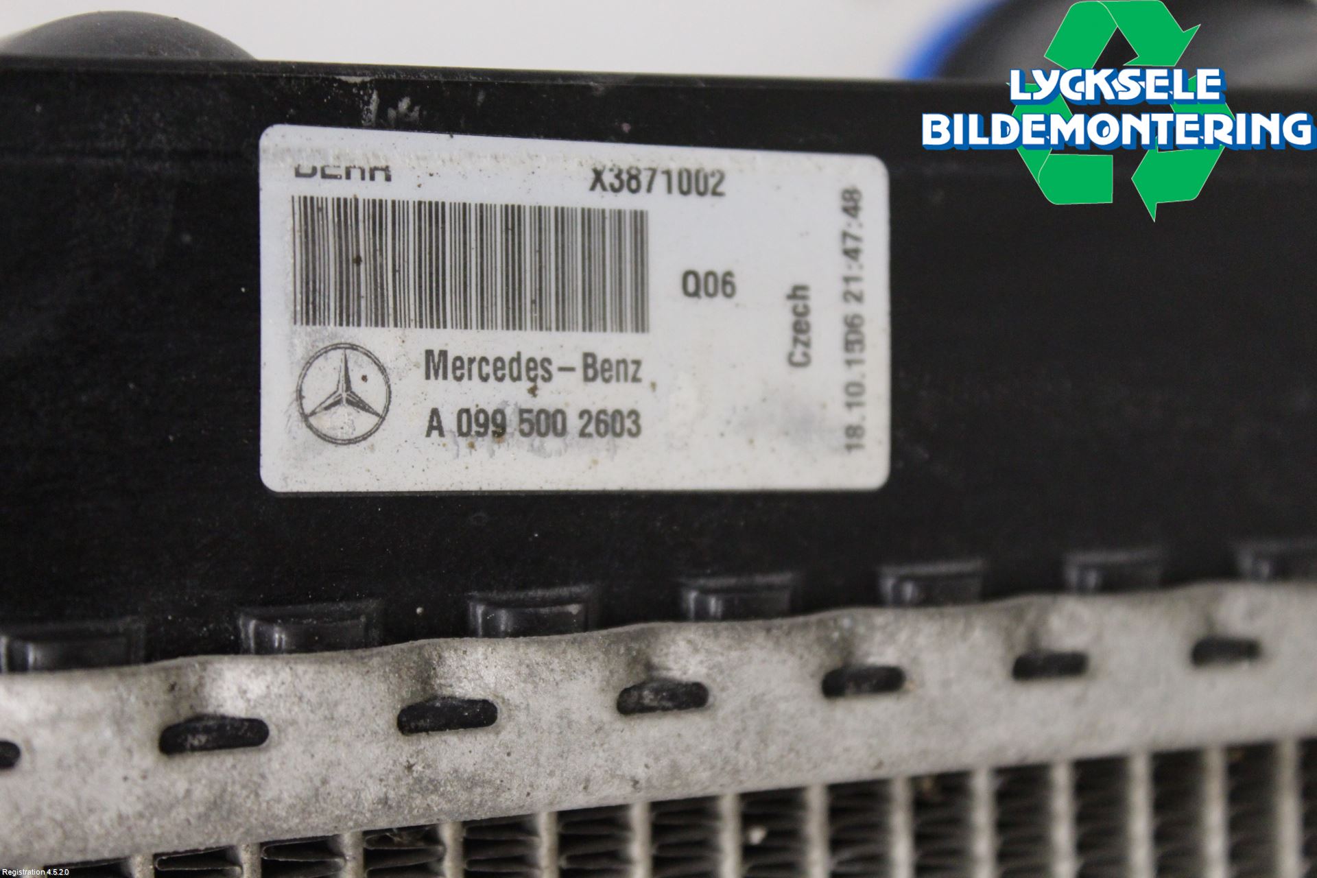 Mercedes-Benz MB E-KLASS (W212) 09-16 Kylare Aut