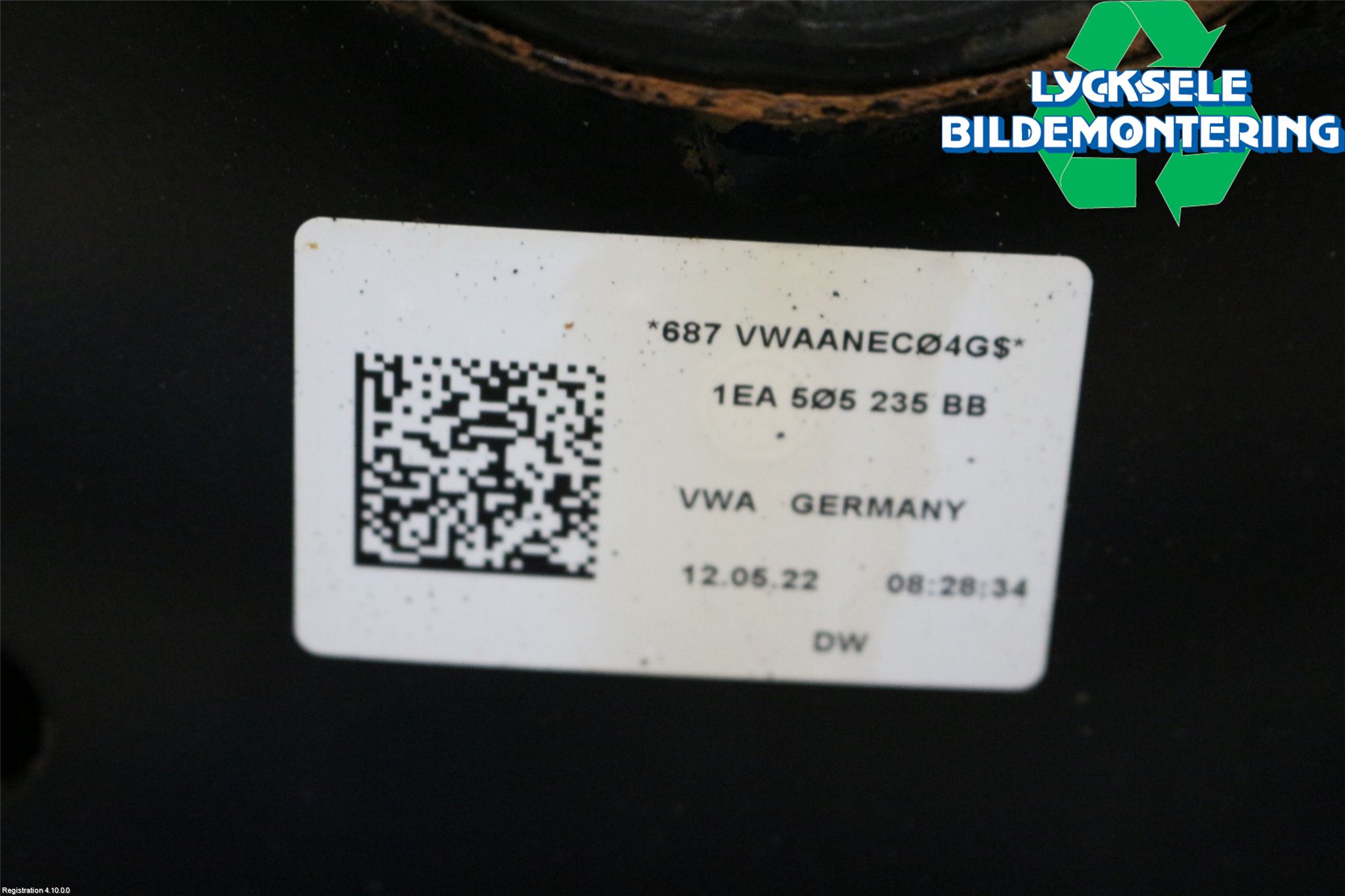 Volkswagen VW ID.4 21- Bakaxelbalk