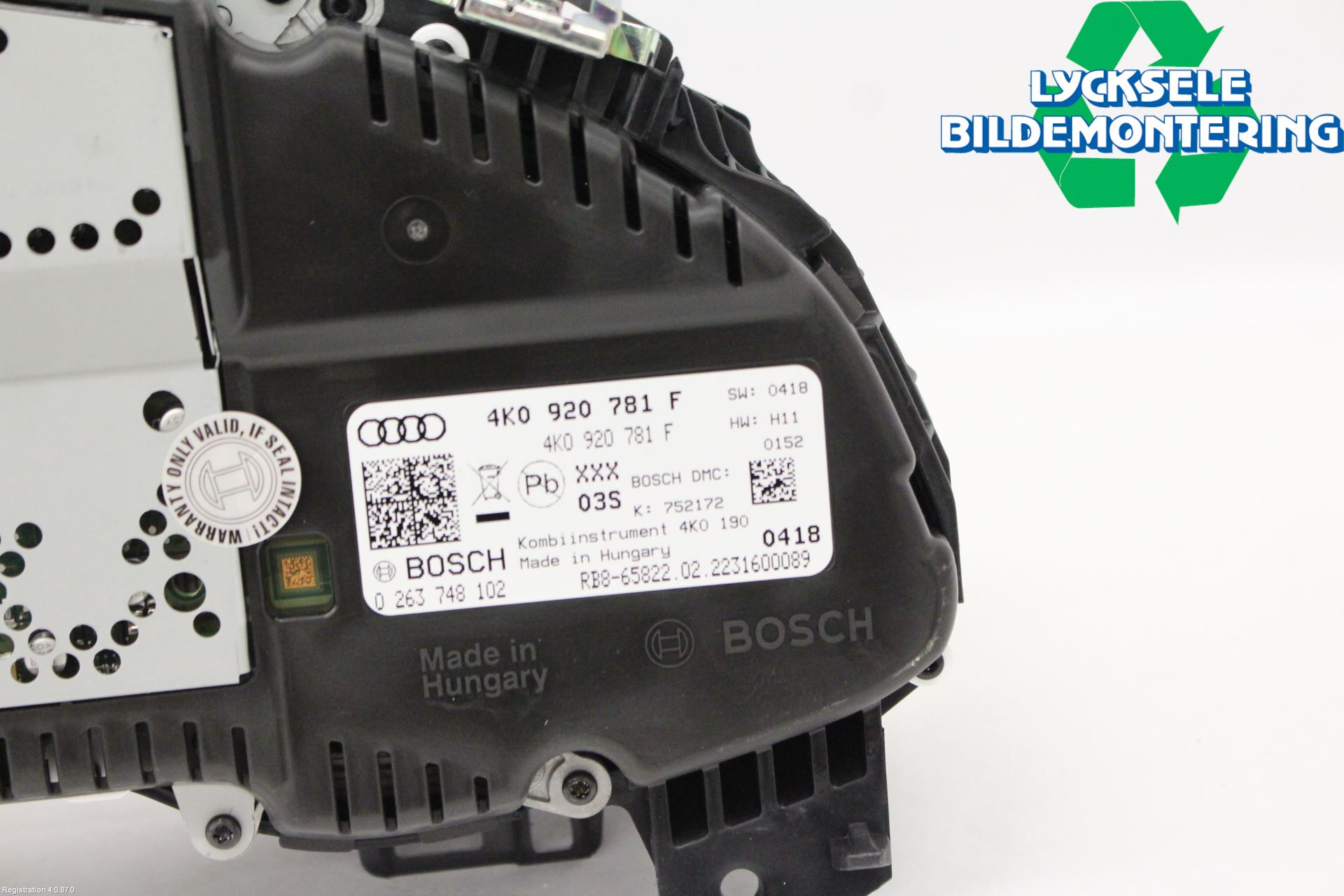 Audi A6 F2/C8 19- Instrument Komb