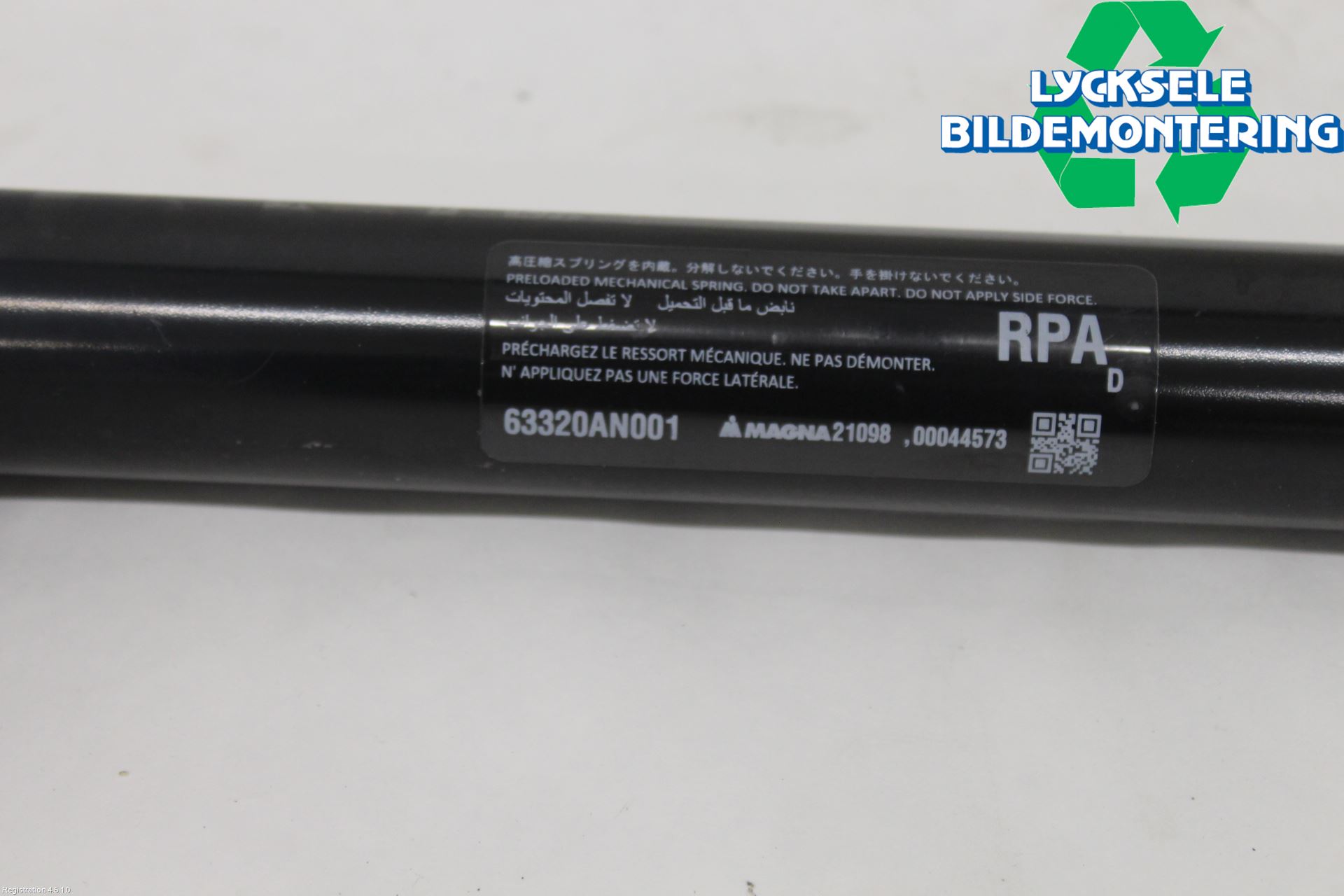 Subaru OUTBACK 21- Gasfjäder Baklucka