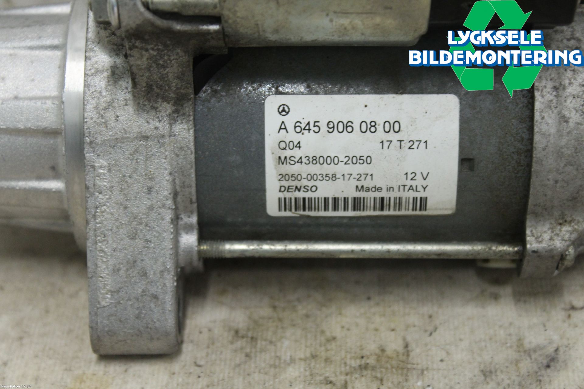 Mercedes-Benz MB CLA-KLASS (C117/X117) 13-19 Startmotor Diesel