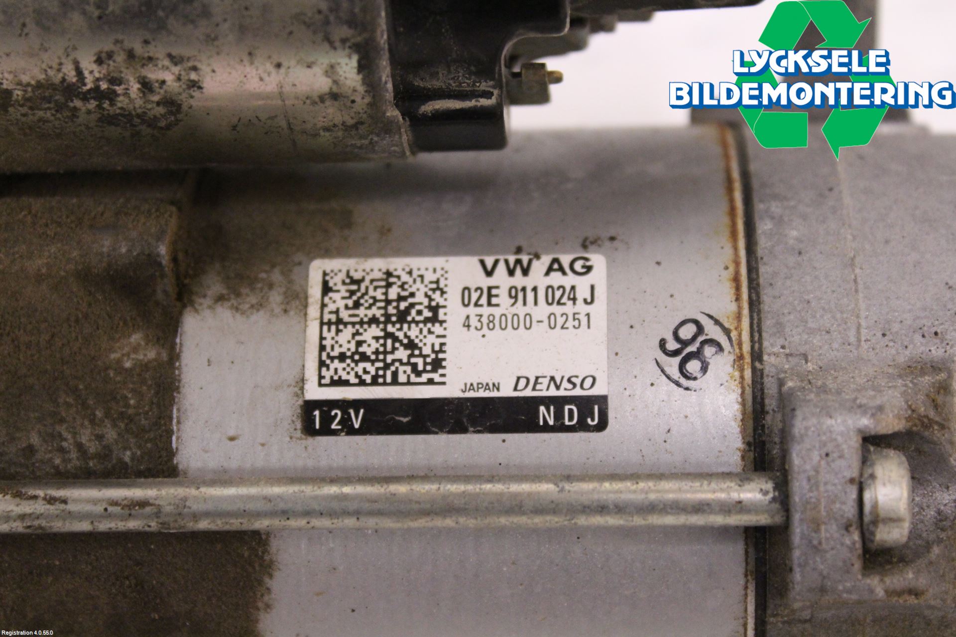 Volkswagen VW PASSAT 15-19 Startmotor Diesel