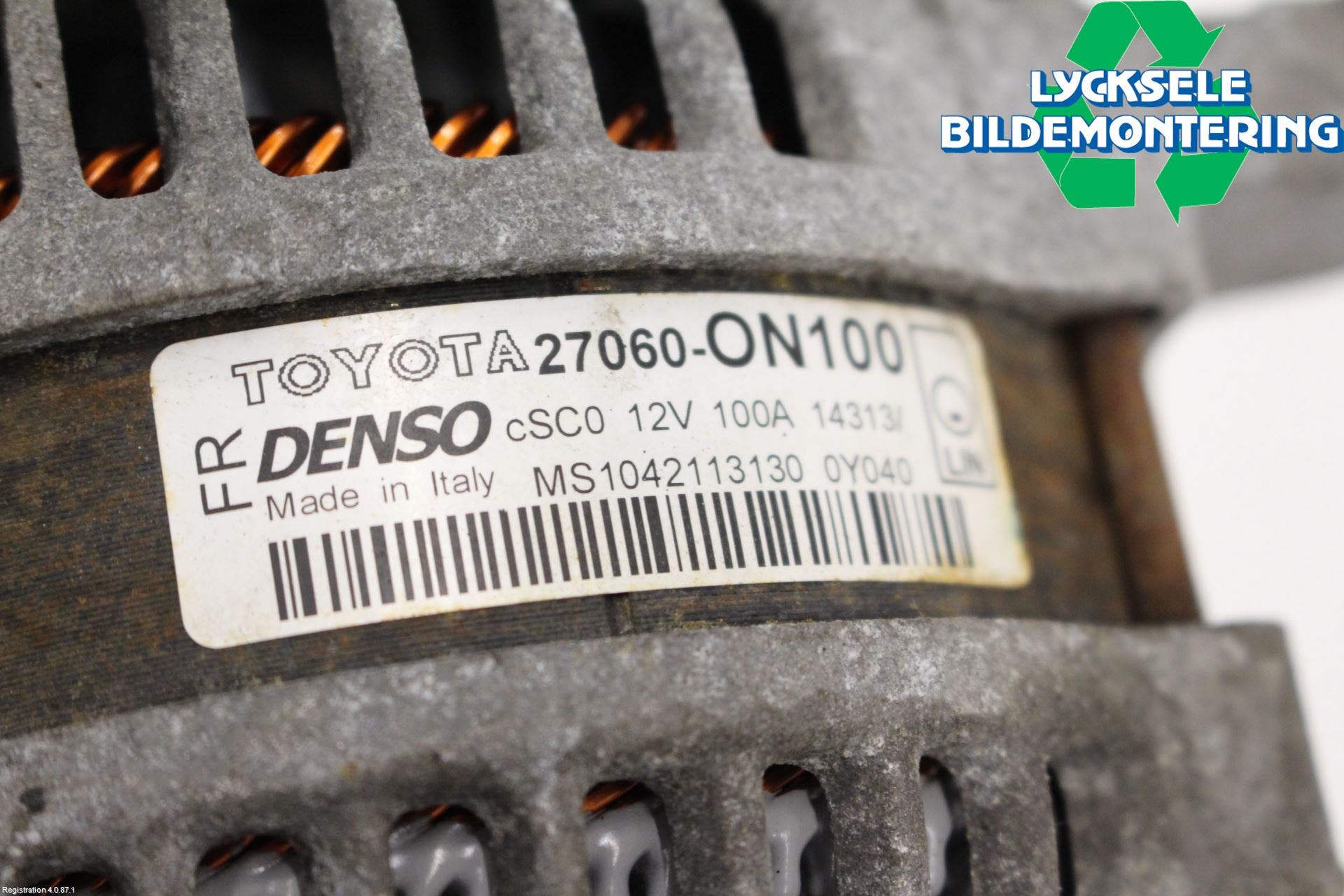 Toyota AURIS 13-19 Generator