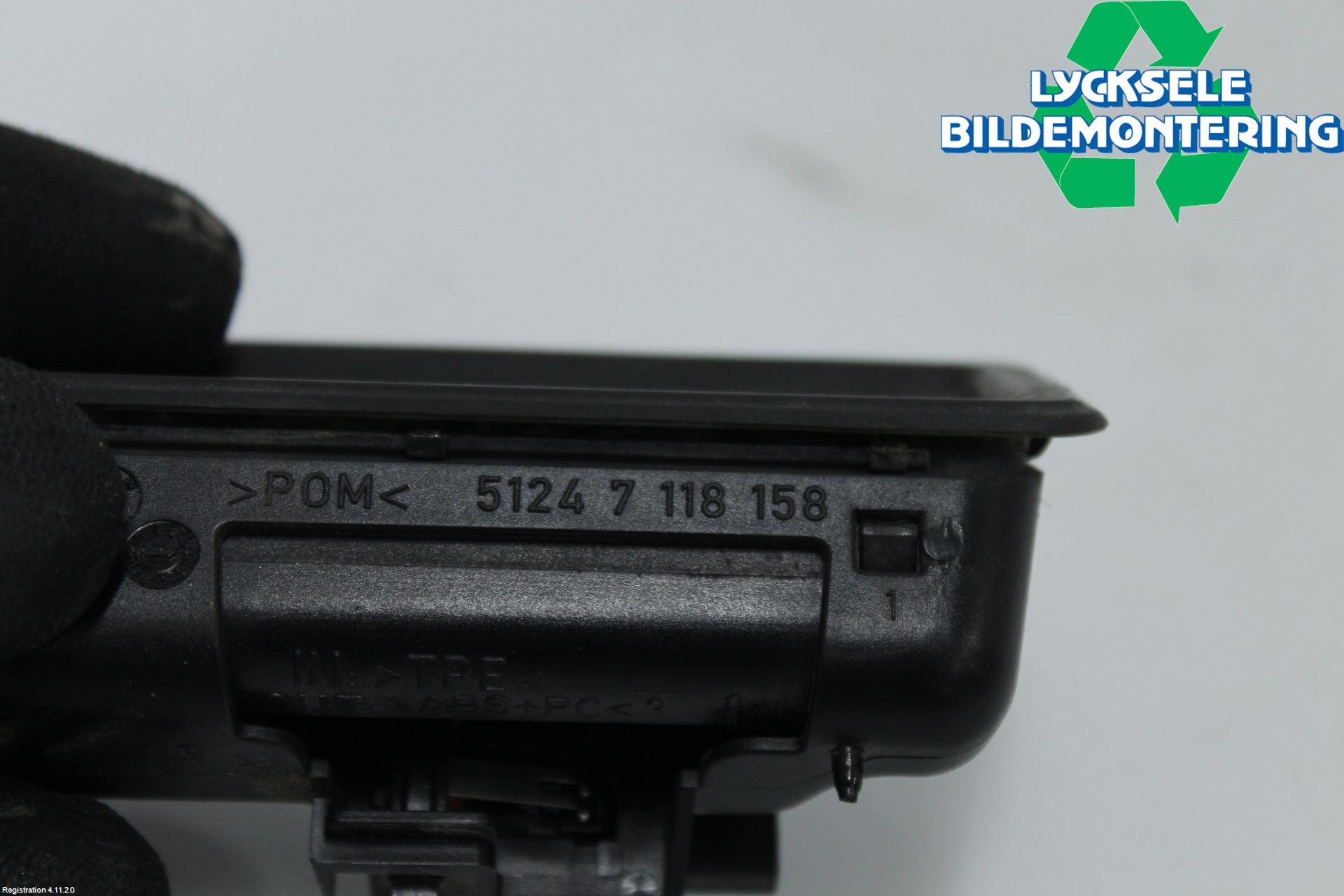 BMW 5 E60/61 Sed/Tou 02-10 Bakluckehandtag