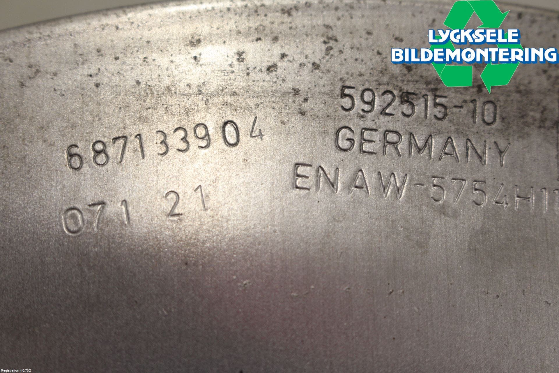 BMW 3 G20/G21/G80/G81 19- Bromssköld Bak