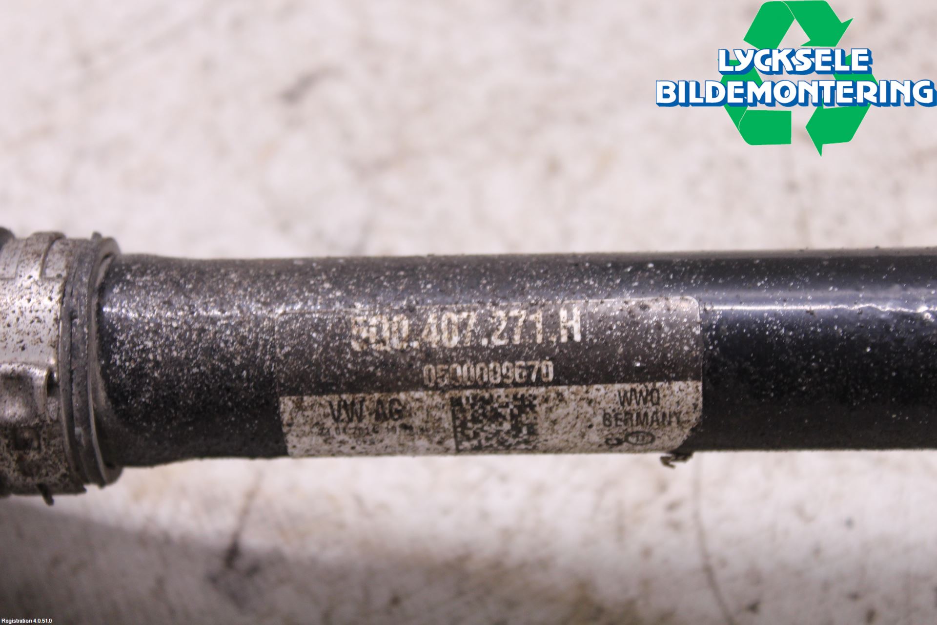 Skoda OCTAVIA (5E) 13-20 Drivaxel Fram Vänster