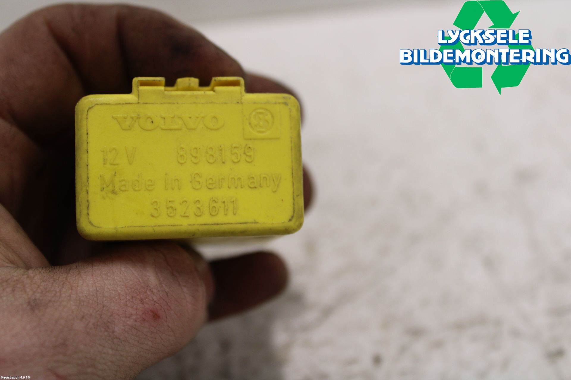 Volvo 740 88-92 Relä Torkarmotor