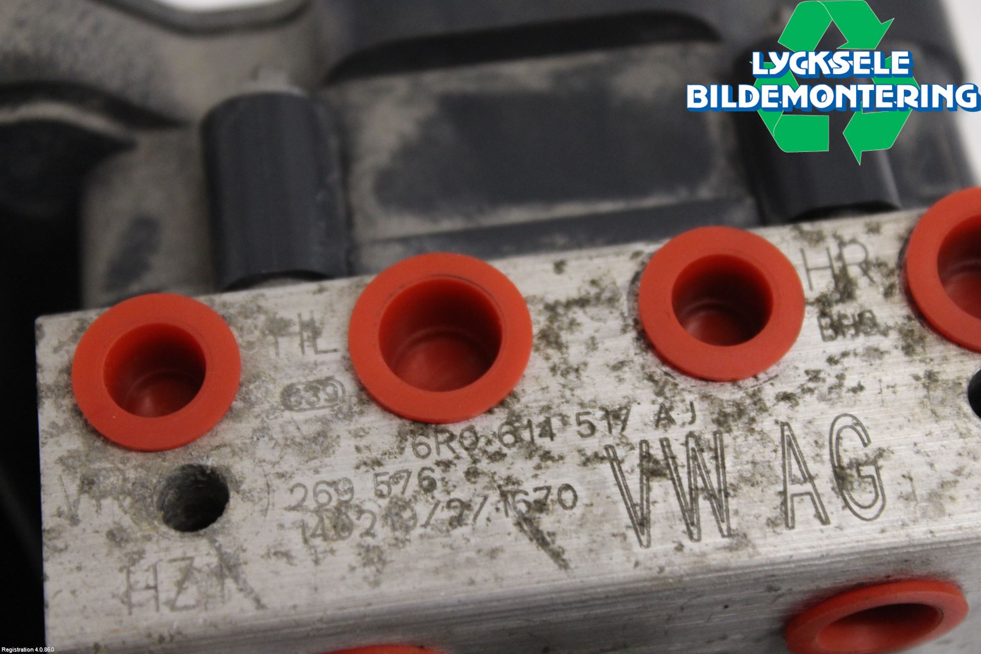 Volkswagen VW POLO 10-17 Abs Hydraulaggregat