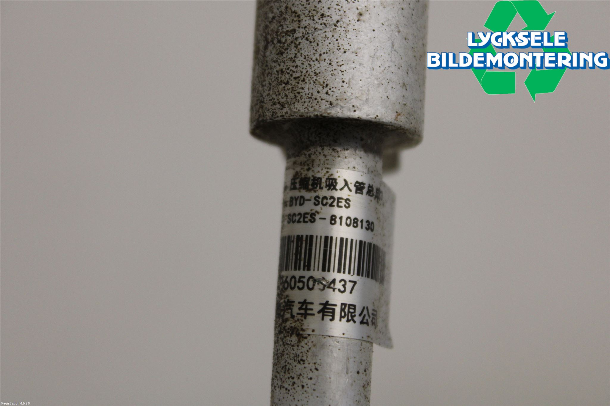 BYD ATTO 22- Ac Slang-Rör