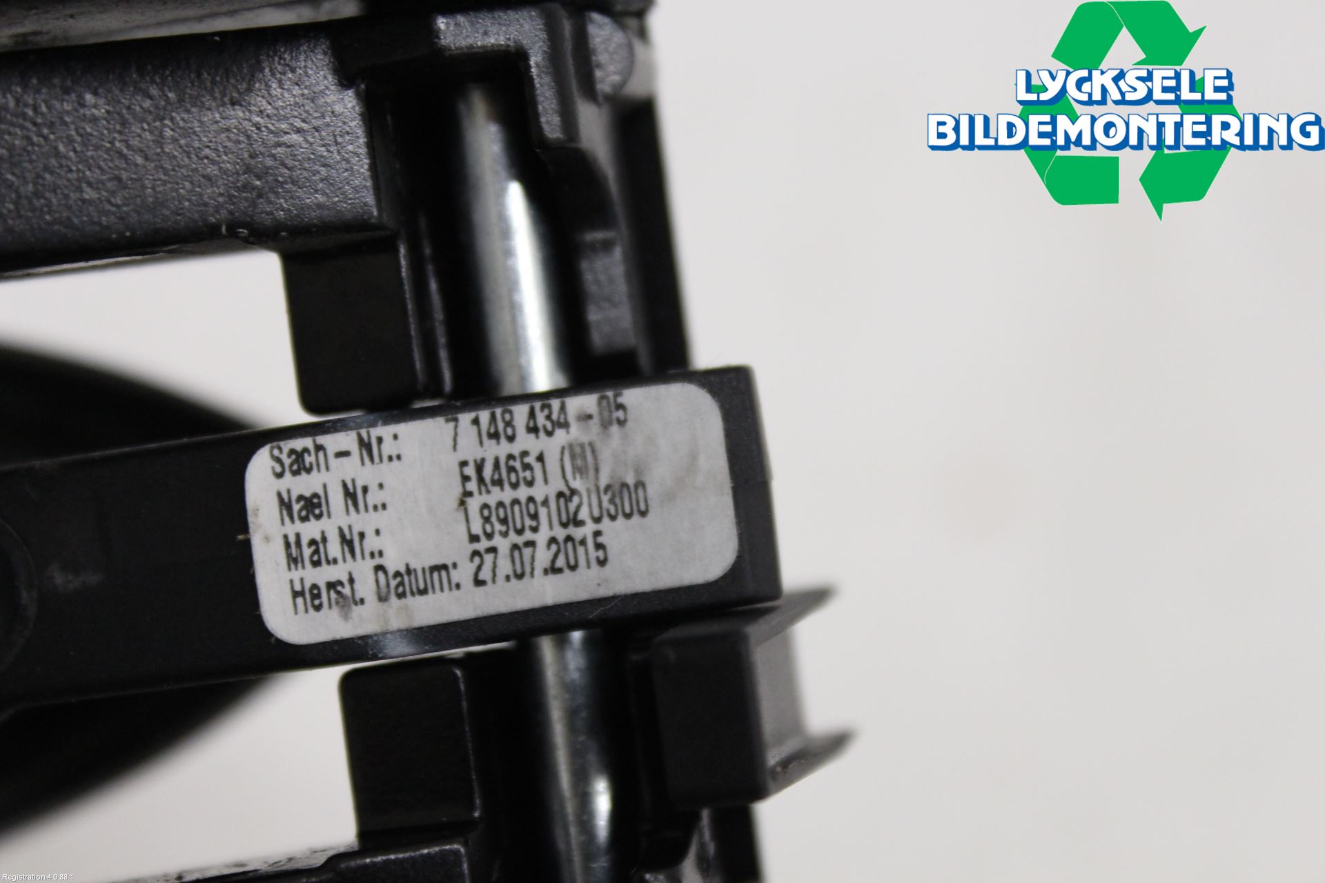 BMW 5 F10/F11/F18 09-17 Dörrhandtag Yttre Hö