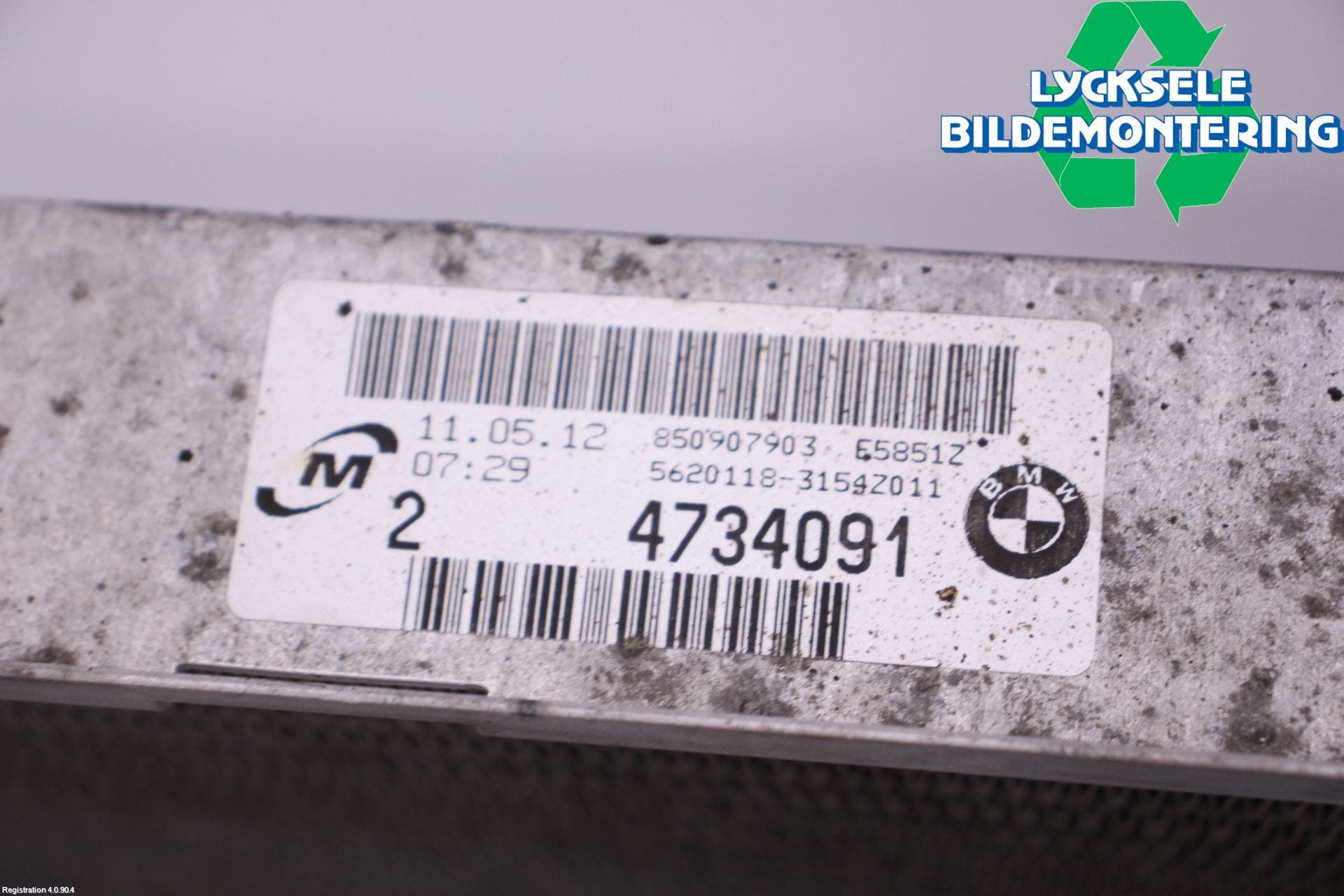 BMW 3 E90/91 SED/TOU 05-12 Kylare Aut