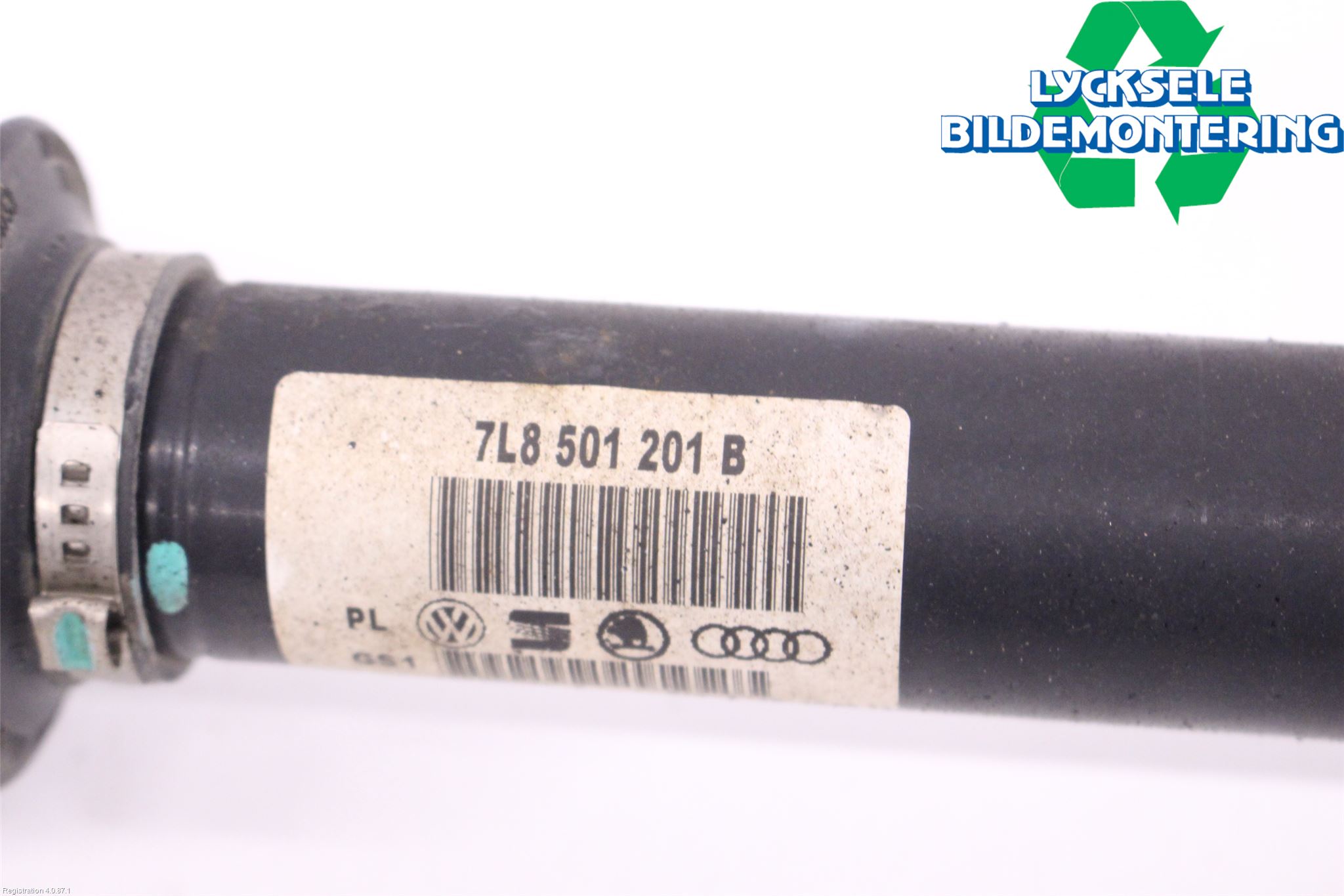 Audi Q7/SQ7 Drivaxel Bak Vänster